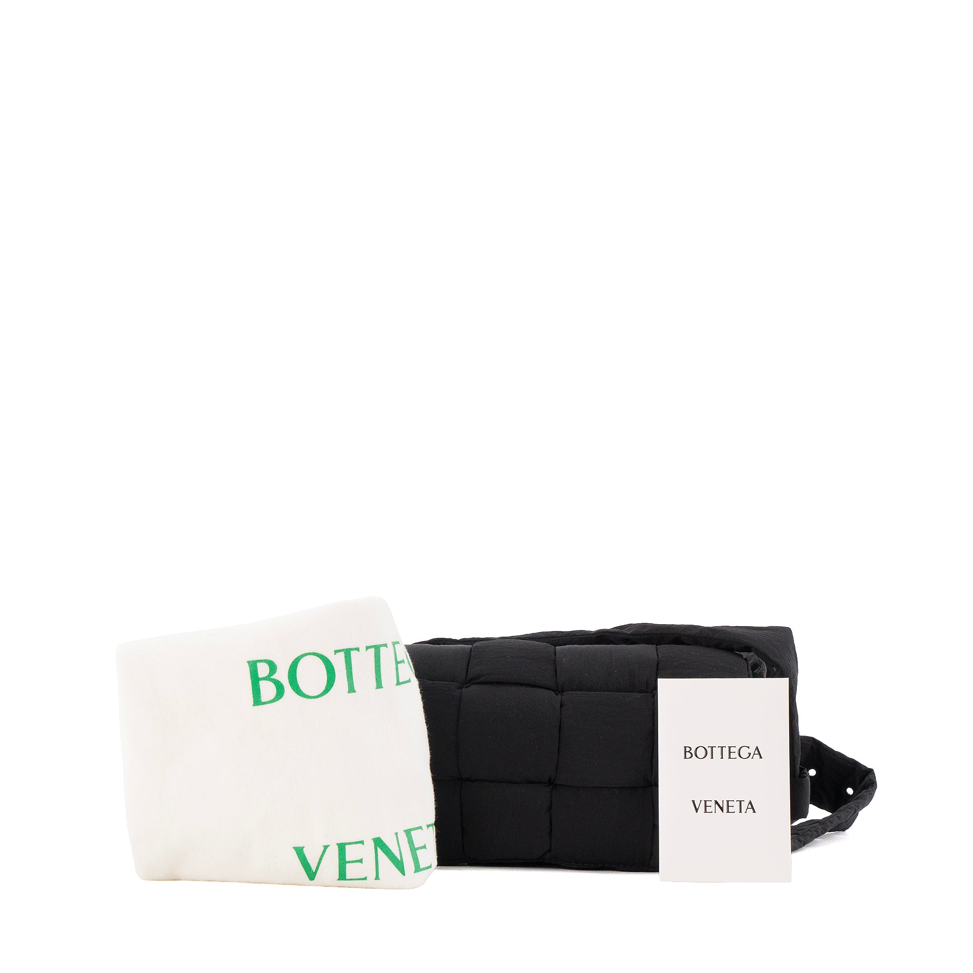 BOTTEGA VENETA - Sac ceinture Cassette Bottega Veneta en toile noire