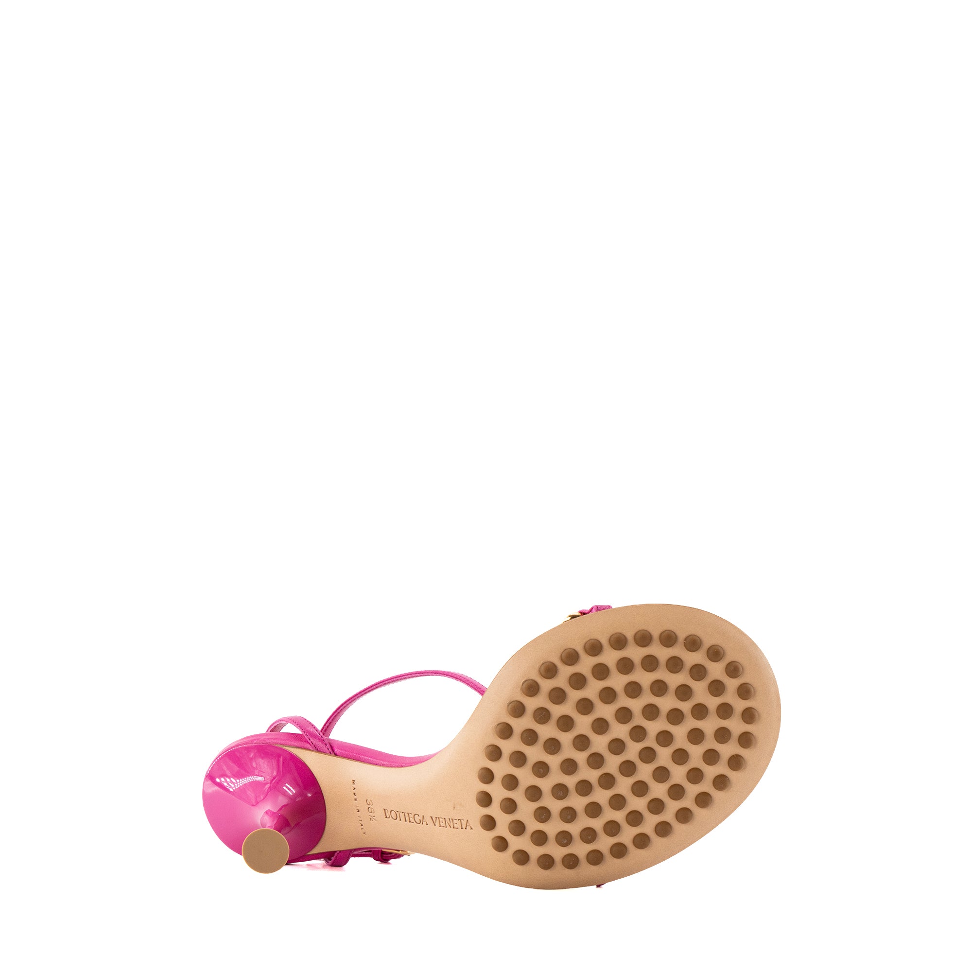 BOTTEGA VENETA - Dot hollyhock heeled sandals