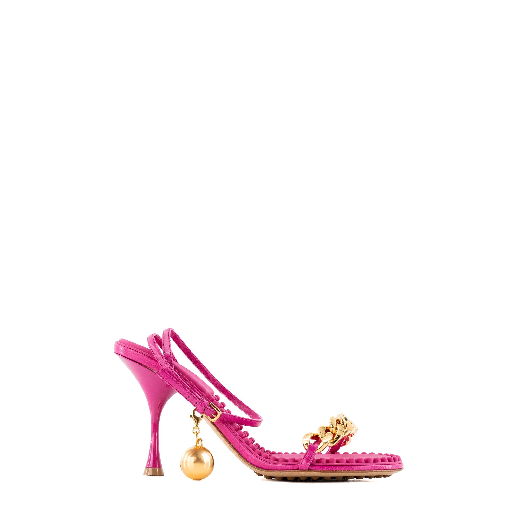 BOTTEGA VENETA - Dot hollyhock heeled sandals
