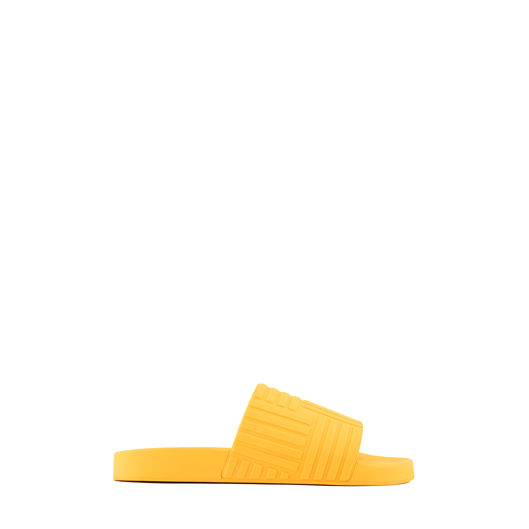 BOTTEGA VENETA - Sandales Bottega Veneta en caoutchouc orange (T41)