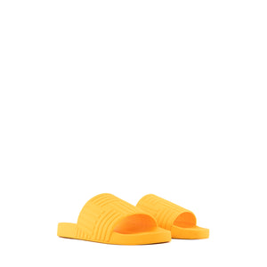 BOTTEGA VENETA - Sandales Bottega Veneta en caoutchouc orange (T41)