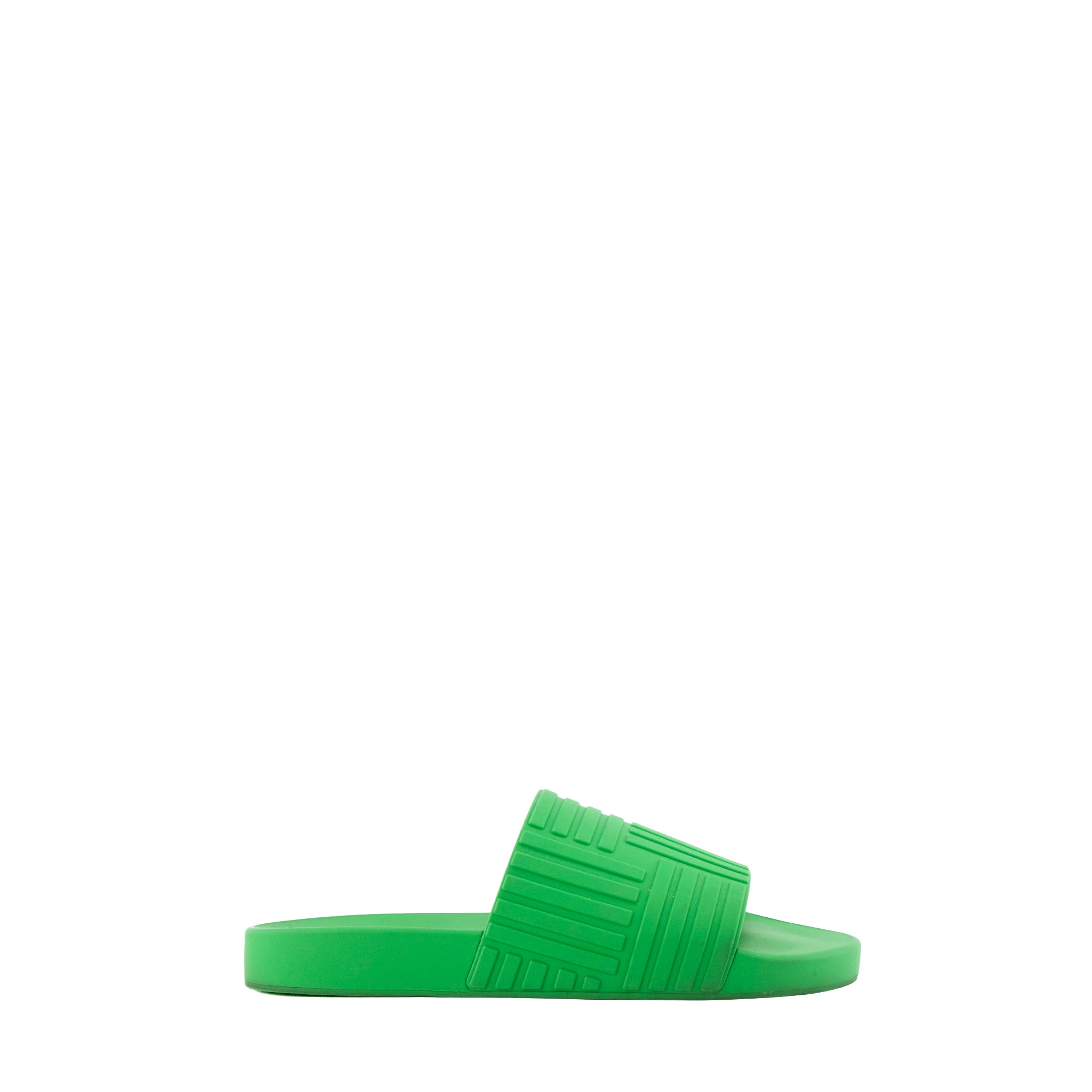 BOTTEGA VENETA - Sandales Bottega Veneta en caoutchouc vert (T40)