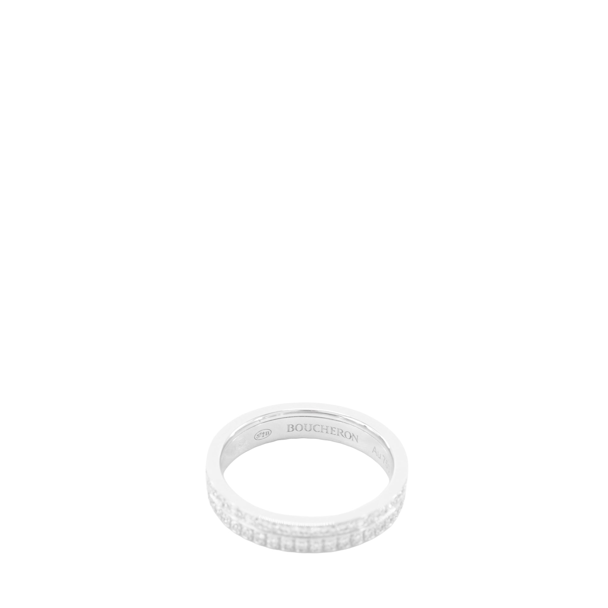 BOUCHERON - Alliance Quatre Radiant Boucheron en or blanc et diamants (T47)