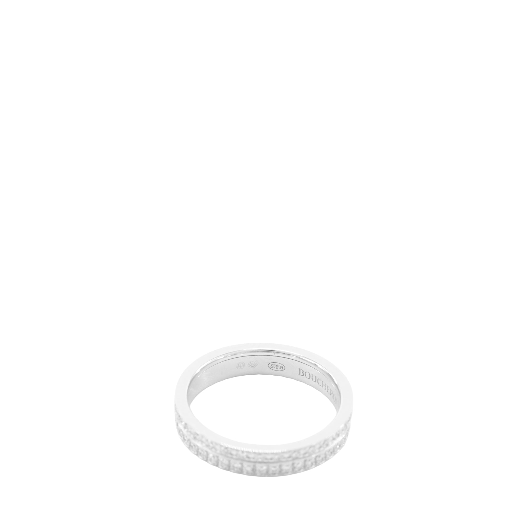 BOUCHERON - Alliance Quatre Radiant Boucheron en or blanc et diamants (T47)