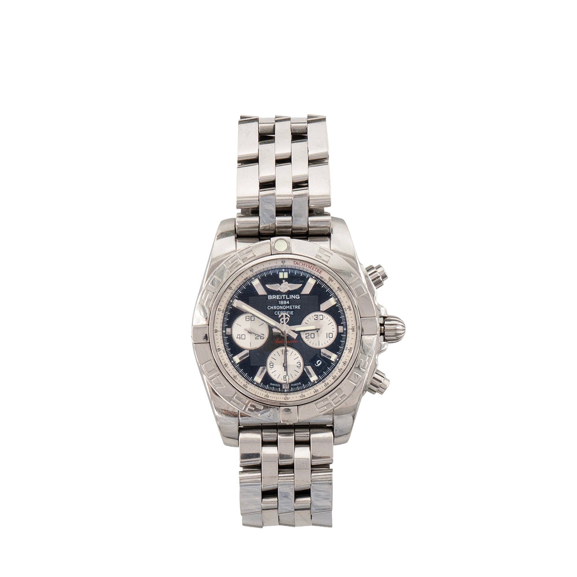 BREITLING - Montre Chronomat B01 Breitling en acier argent
