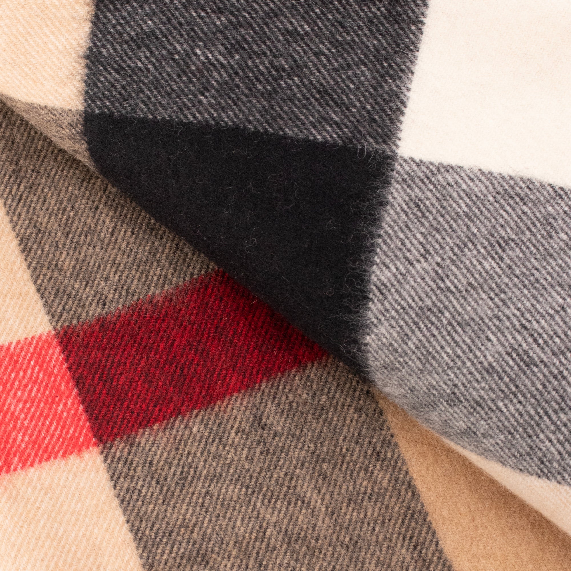 BURBERRY - Écharpe Check Burberry en cachemire motif tartan