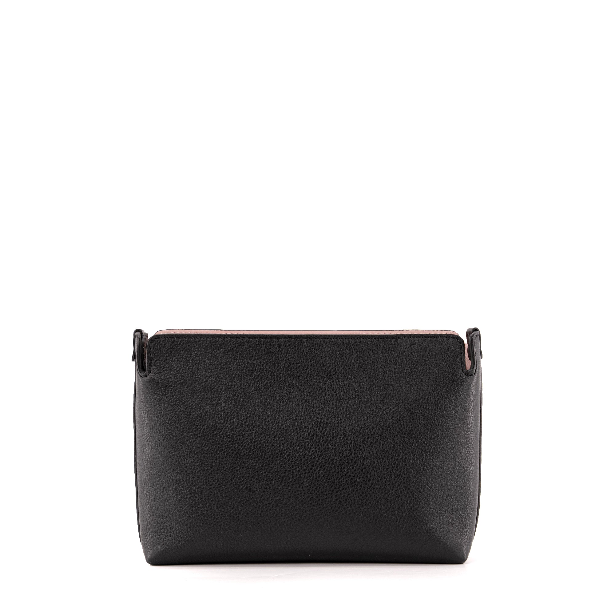 BURBERRY - Pochette Burberry en cuir grainé noir