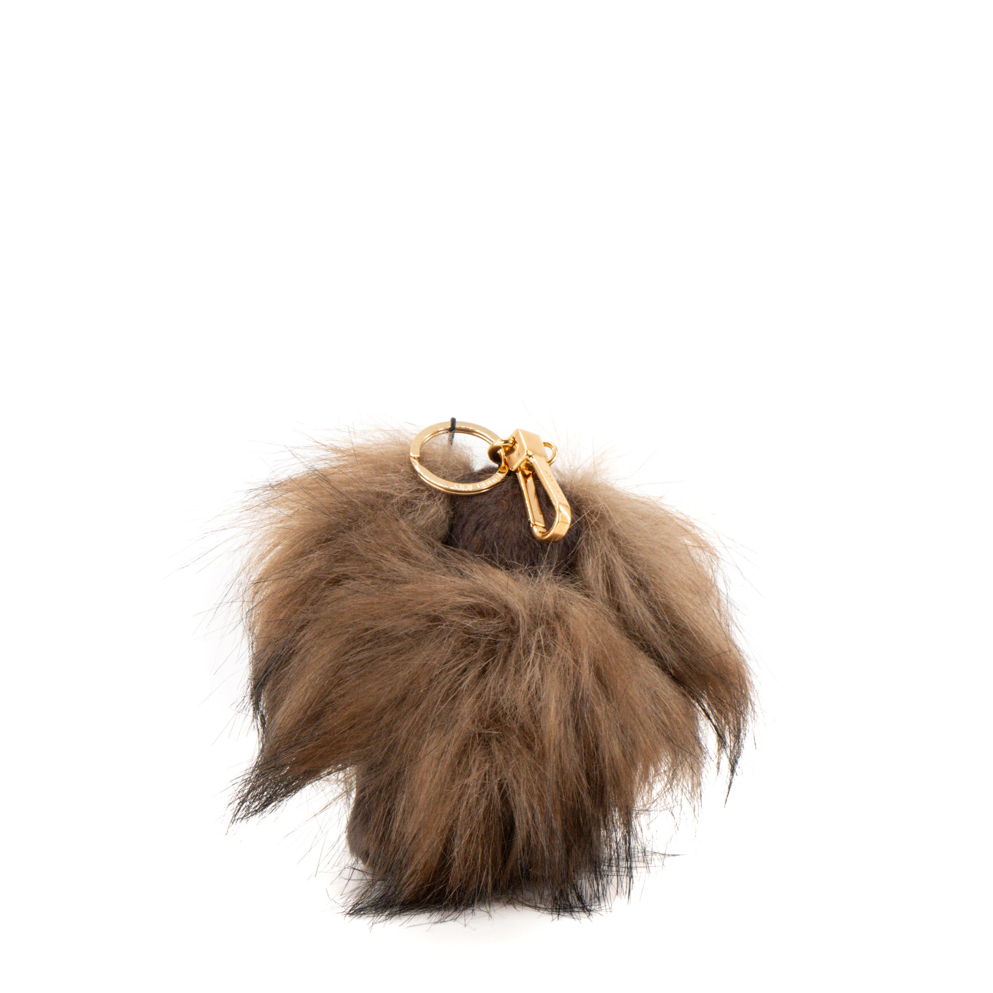 BURBERRY - Porte-clés Burberry en fourrure synthétique