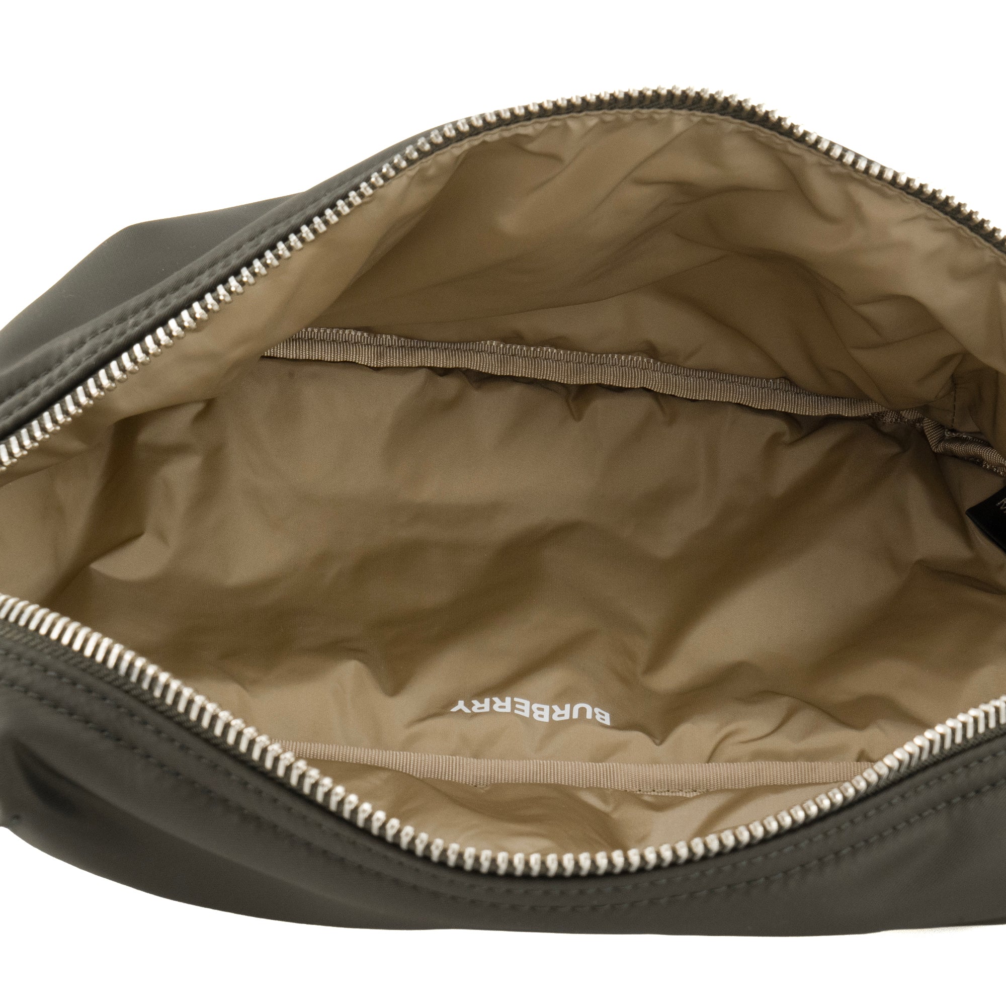 BURBERRY - Sac à bandoulière Banane Sonny Burberry en nylon kaki