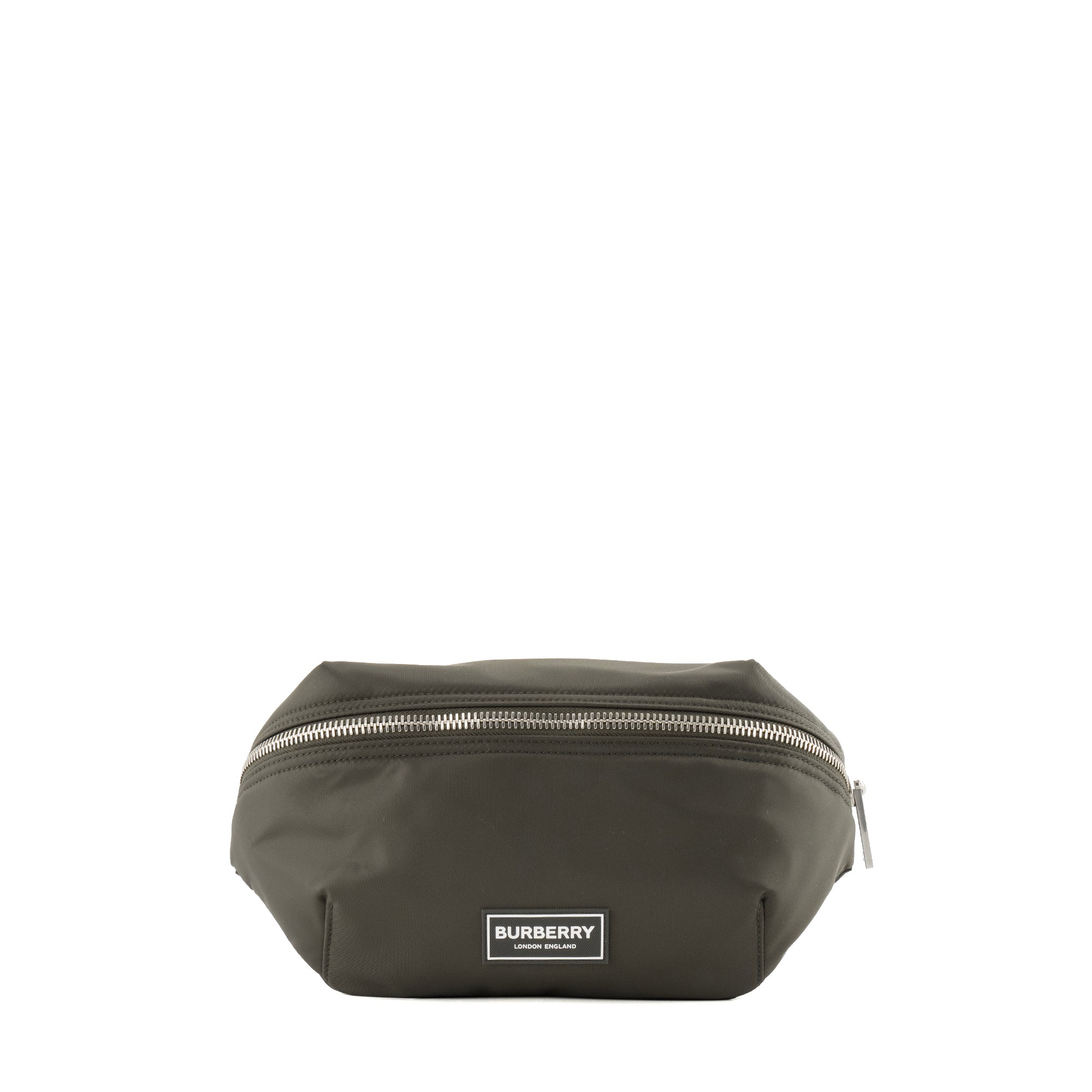 BURBERRY - Sac à bandoulière Banane Sonny Burberry en nylon kaki