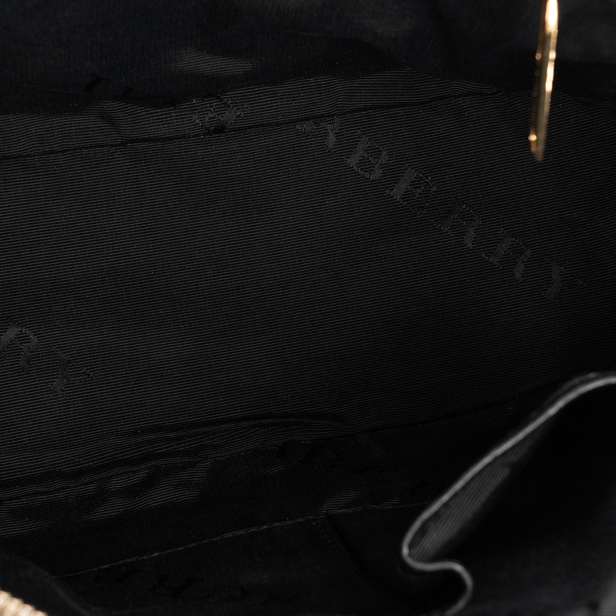 BURBERRY - Sac à main Bowling Burberry en cuir grainé et embossé noir
