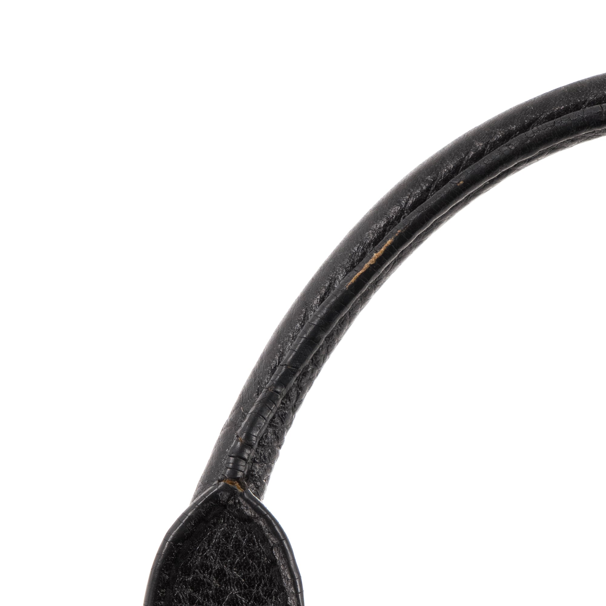 BURBERRY - Sac à main Burberry en cuir grainé noir