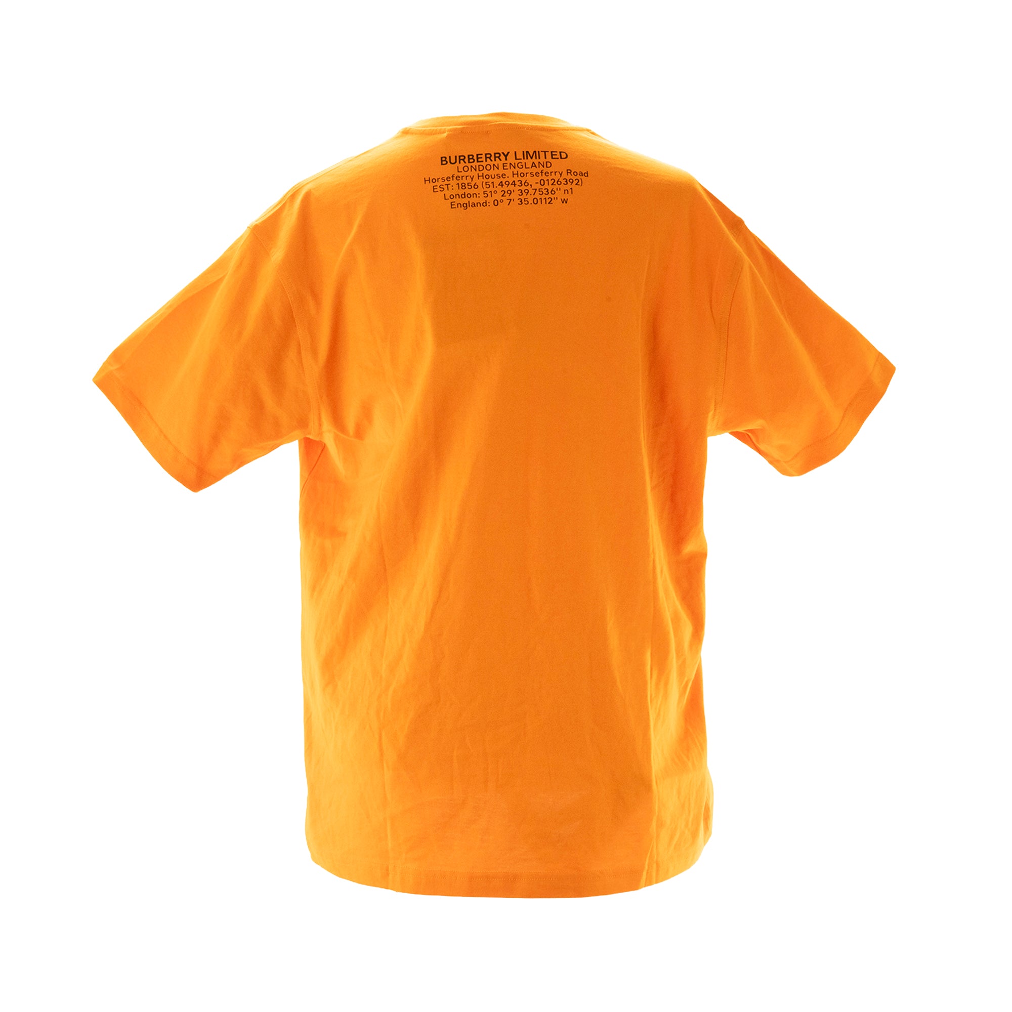 BURBERRY - Tee shirt Swim Shark Graphic Burberry en coton orange (S)