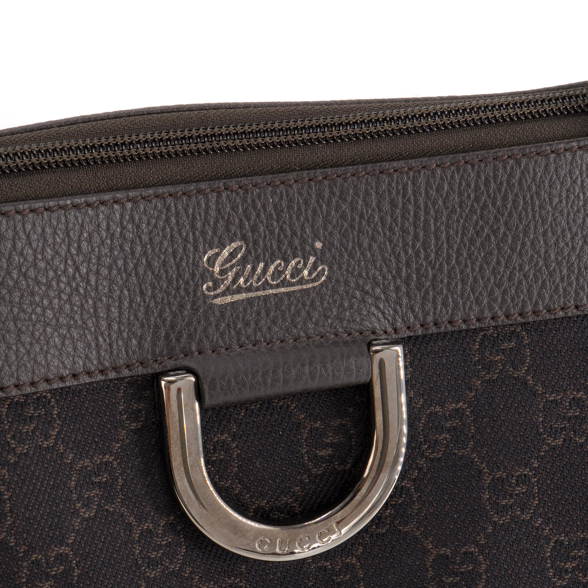 GUCCI - Sac cabas Abbey Gucci en toile monogrammée vintage