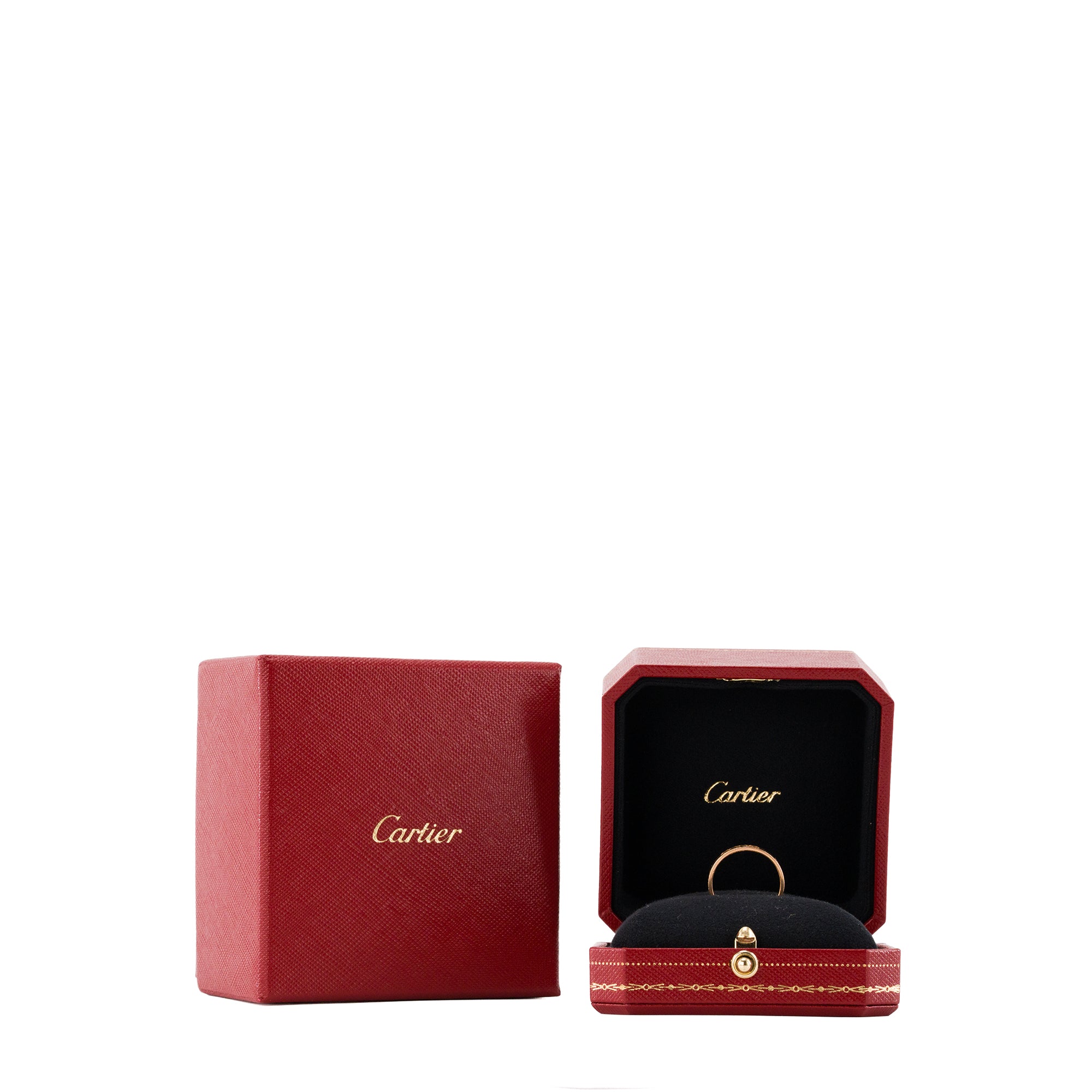 CARTIER - Bague Love PM Cartier en or rose (T53)