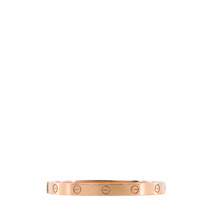 CARTIER - Bracelet Love Cartier en or rose (T17)