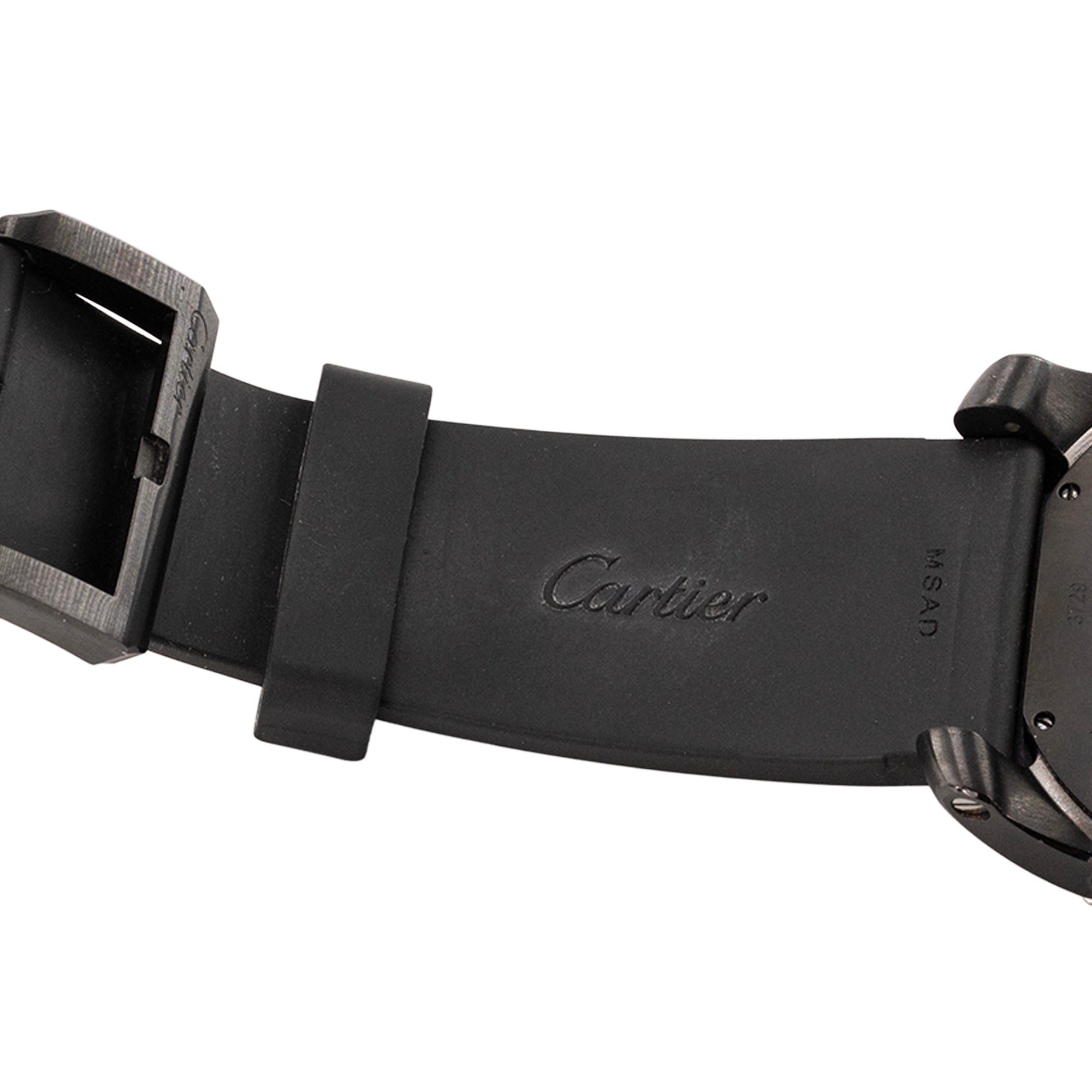 CARTIER - Montre Calibre 42 mm de Cartier en acier noir