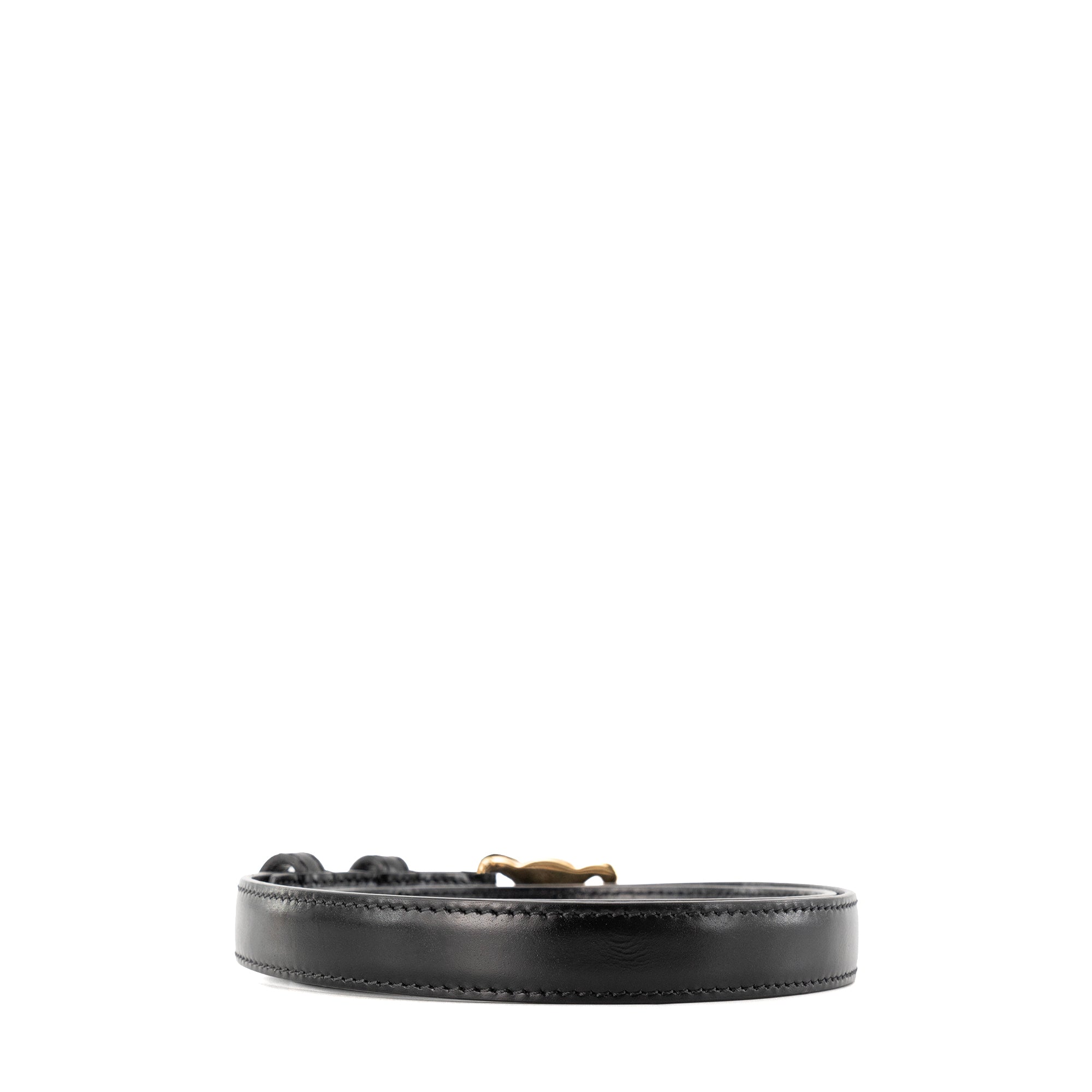 CELINE - Ceinture Triomphe PM Celine en cuir lisse (T80)