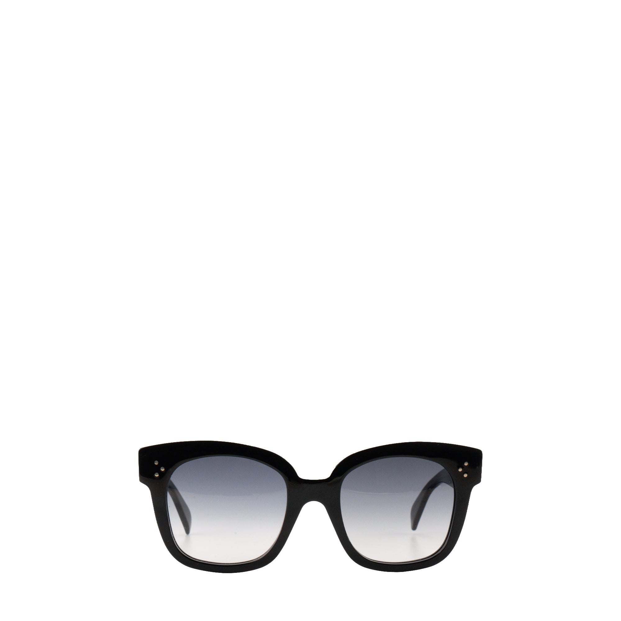 CELINE - Lunettes de soleil Celine en acétate noir