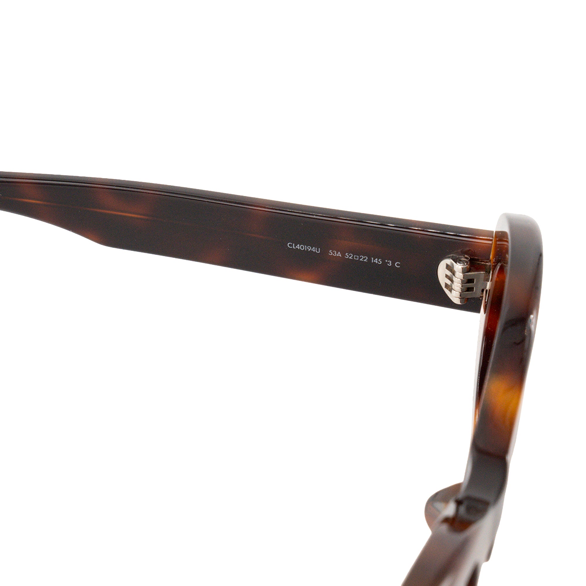 CELINE - Lunettes de soleil Celine en plastique marron