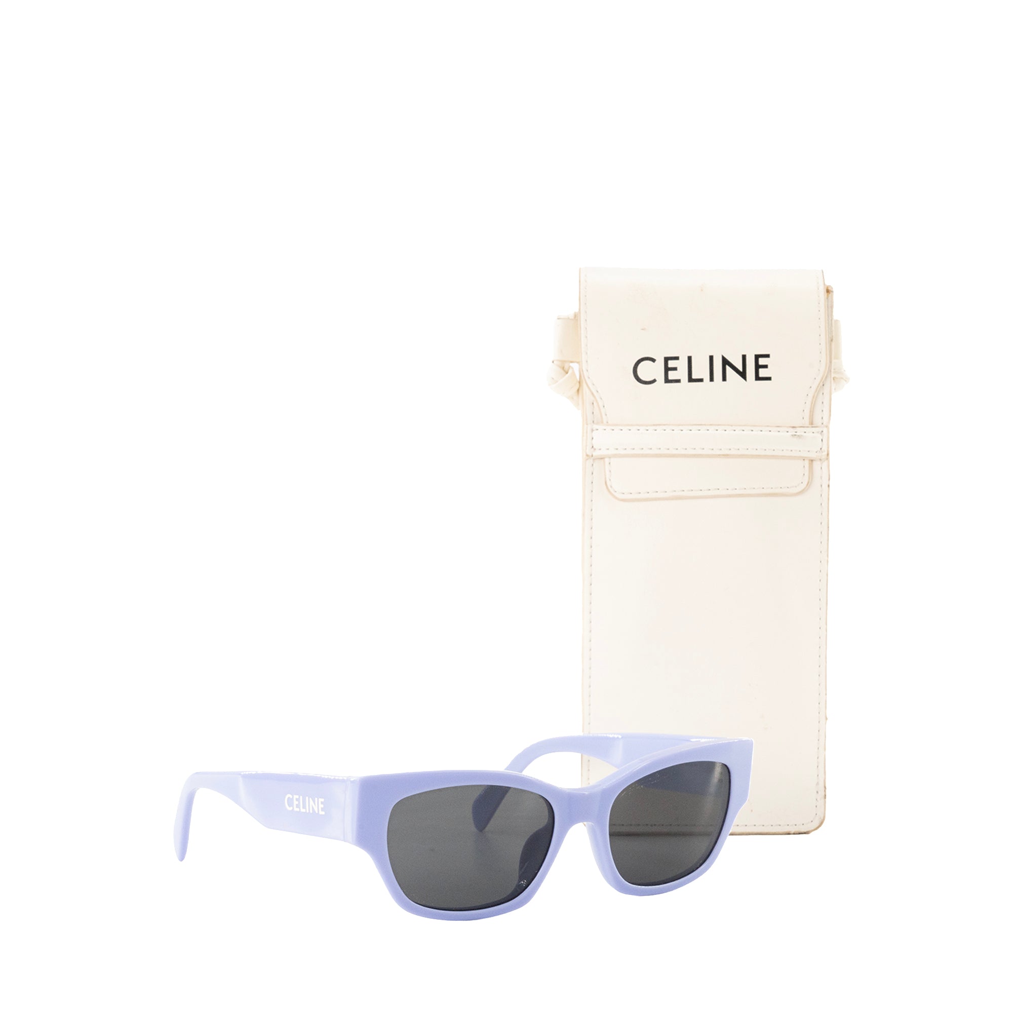 CELINE - Lunettes de soleil Monochroms 01 Celine en acétate violet