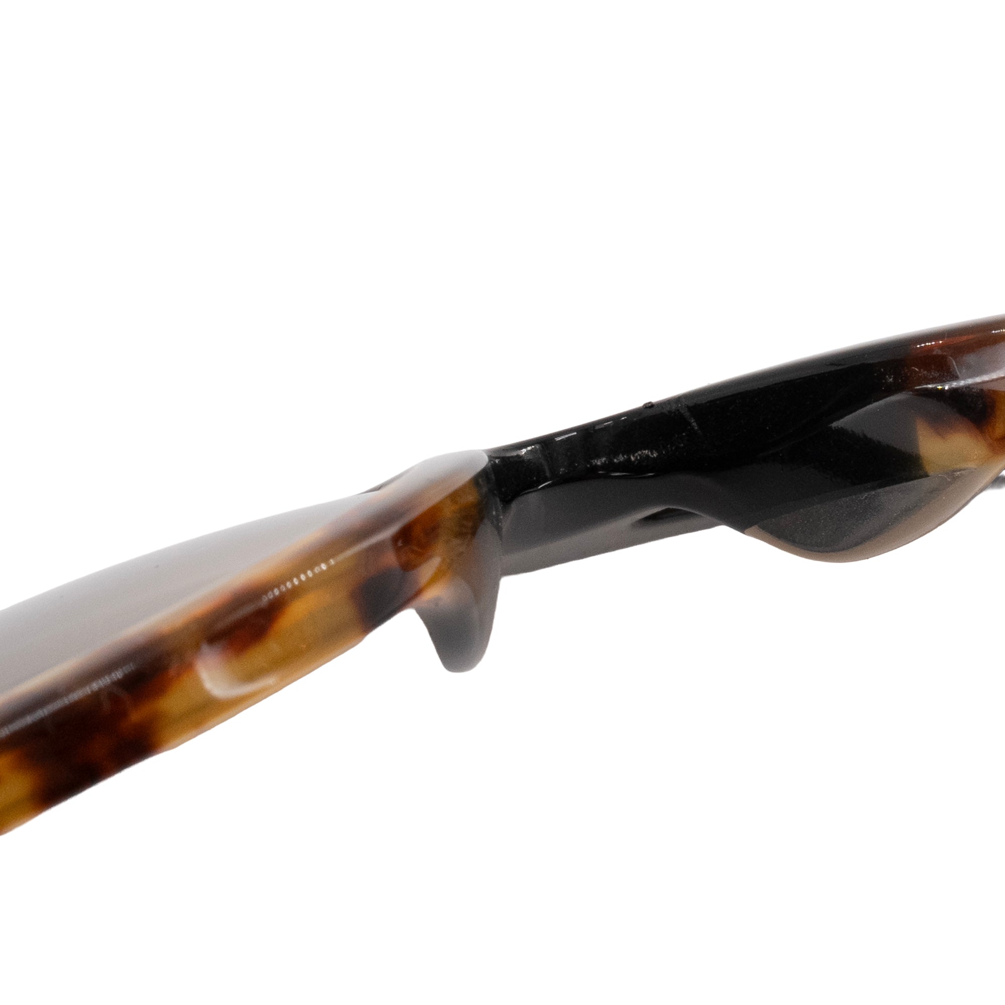 CELINE - Lunettes de soleil Shadow en plastique noir et marron