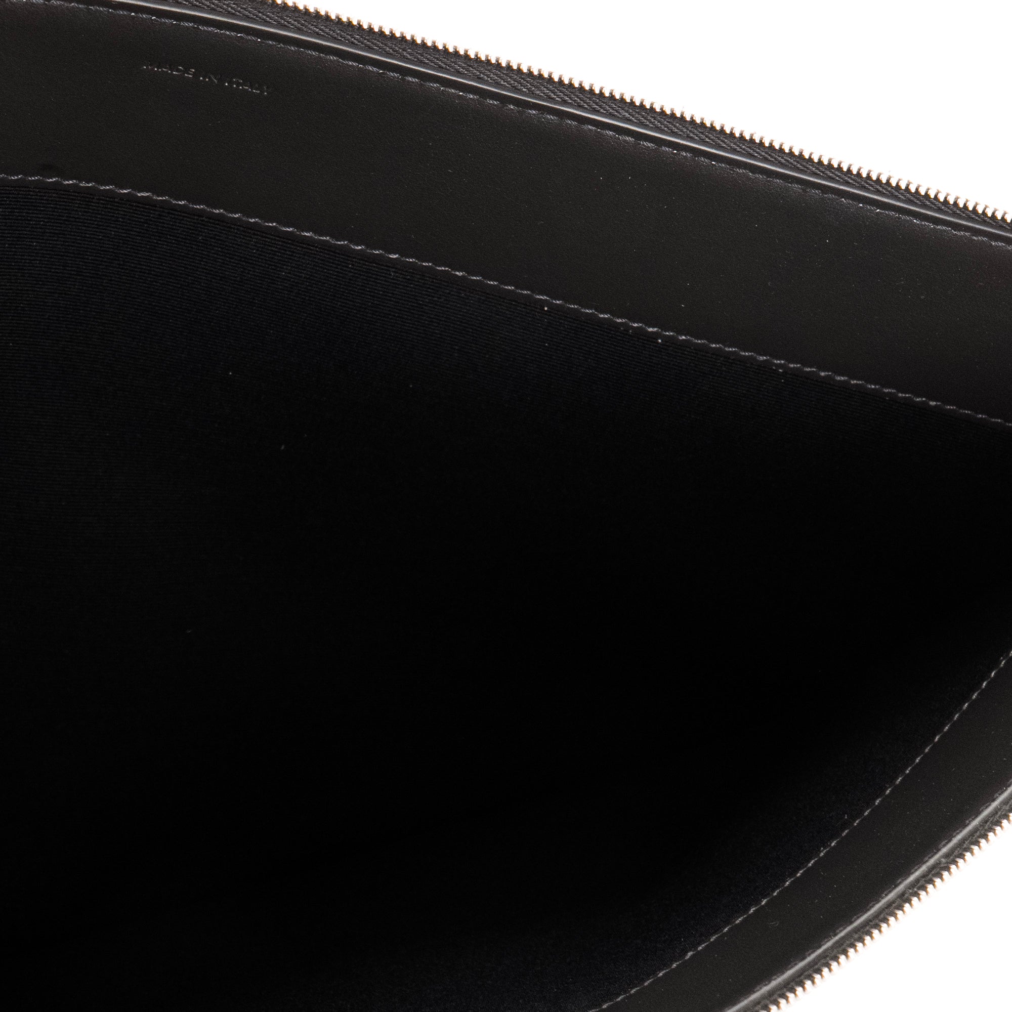 CELINE - Pochette Celine en cuir grainé noir