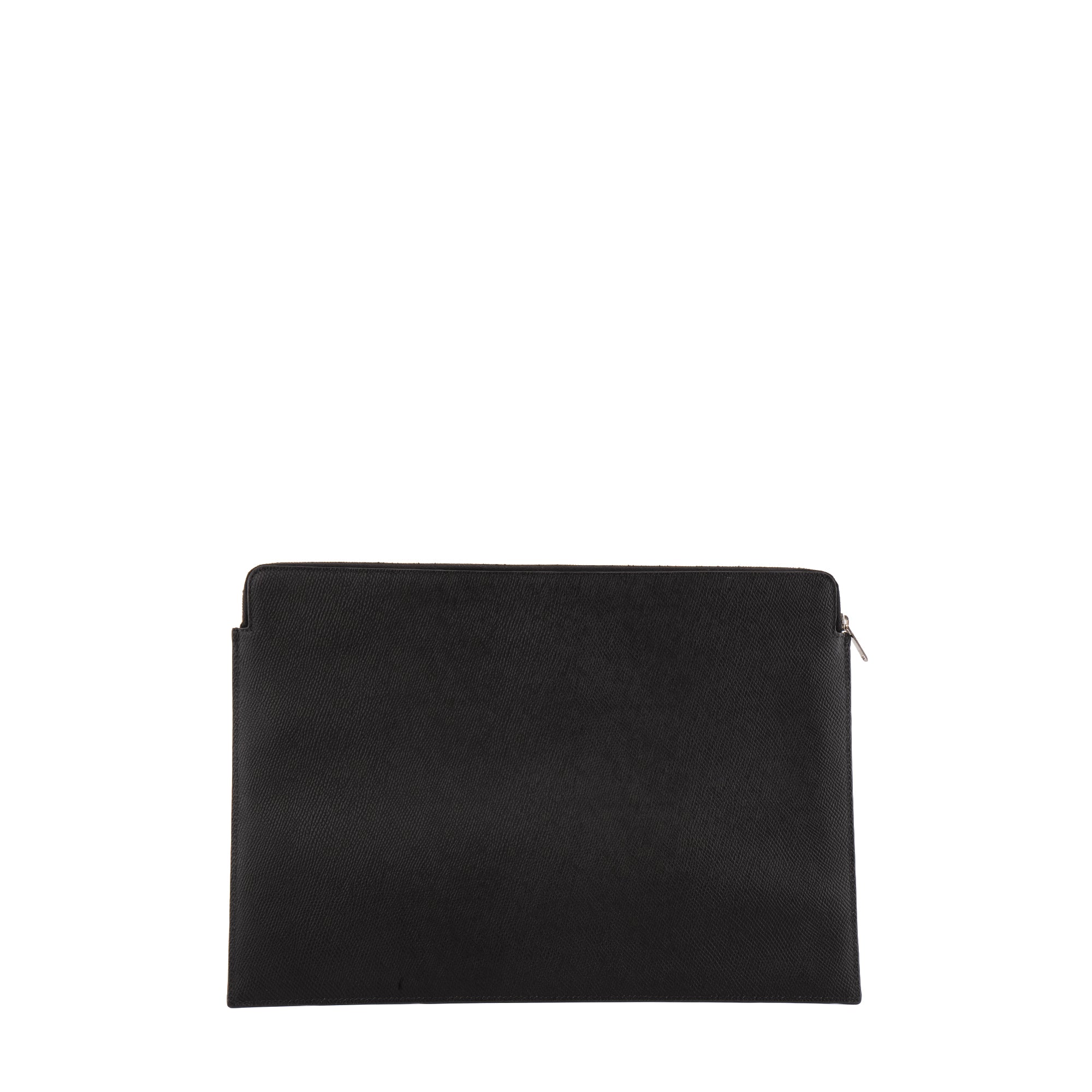 CELINE - Pochette Celine en cuir grainé noir
