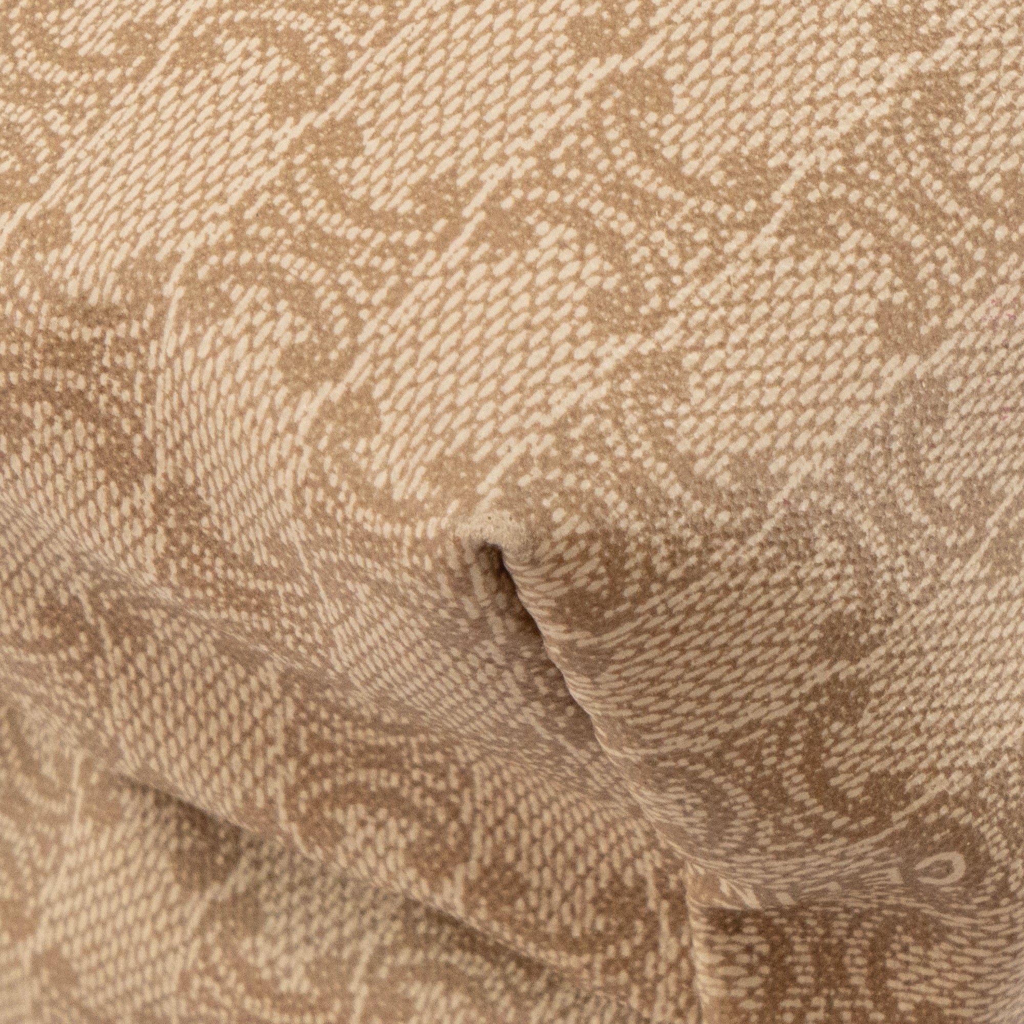 CÉLINE - Pochette Celine en toile enduite macadam beige vintage