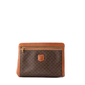 CELINE - Pochette Celine en toile enduite macadam vintage