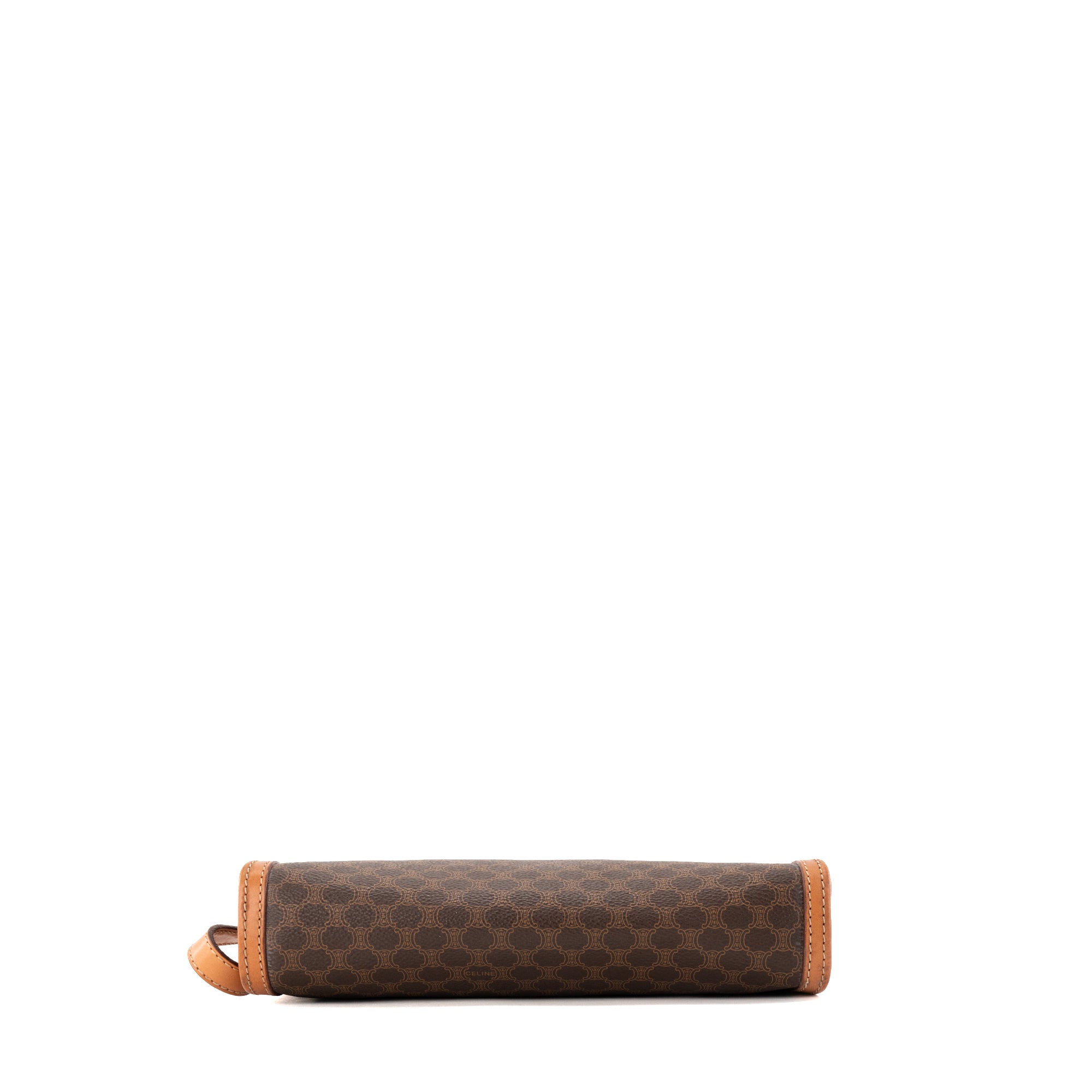CELINE - Pochette Celine en toile enduite macadam vintage