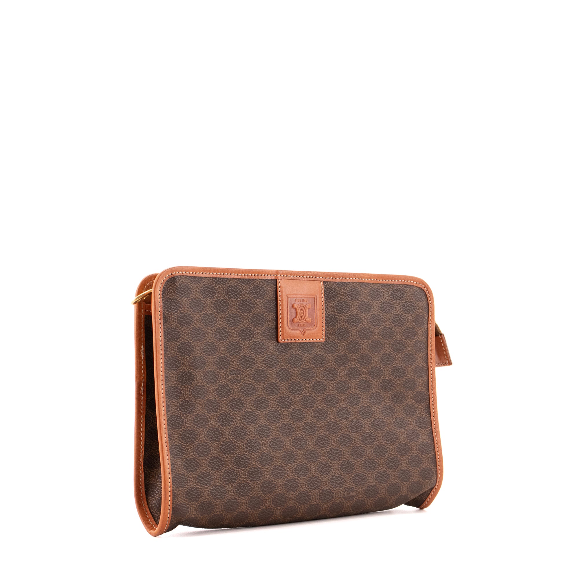 CELINE - Pochette Celine en toile monogrammée vintage