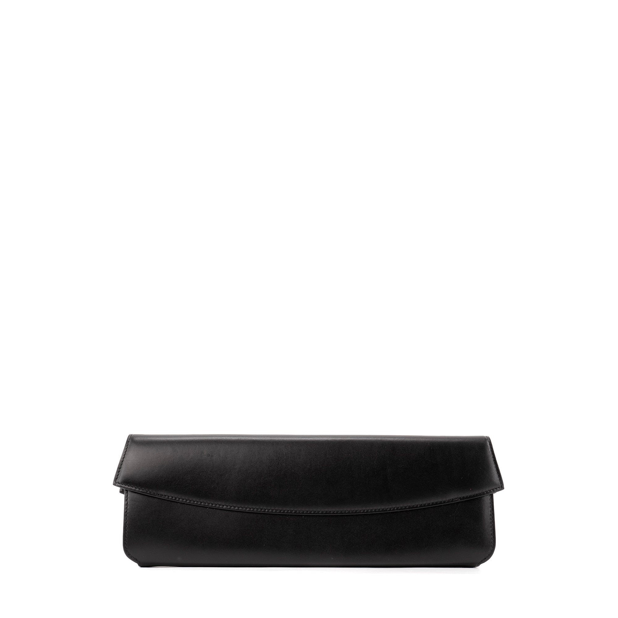 CELINE - Pochette Celine en cuir lisse noir