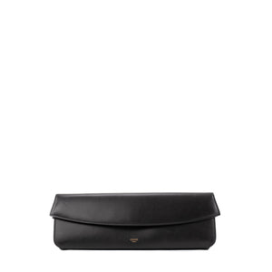 CELINE - Pochette Celine en cuir lisse noir