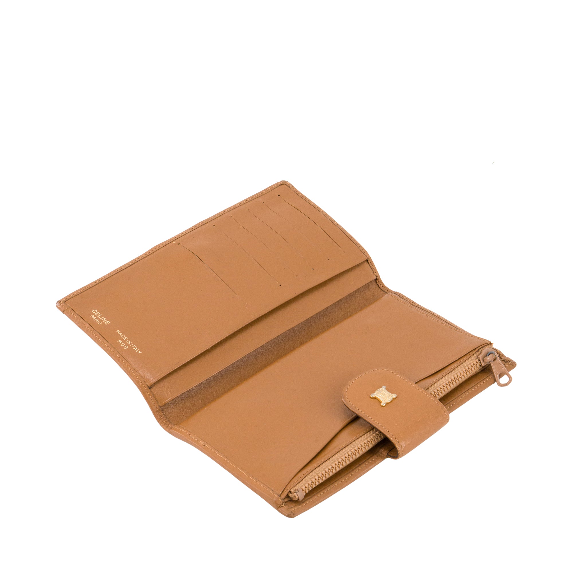 CELINE - Portefeuille Celine en toile enduite macadam vintage