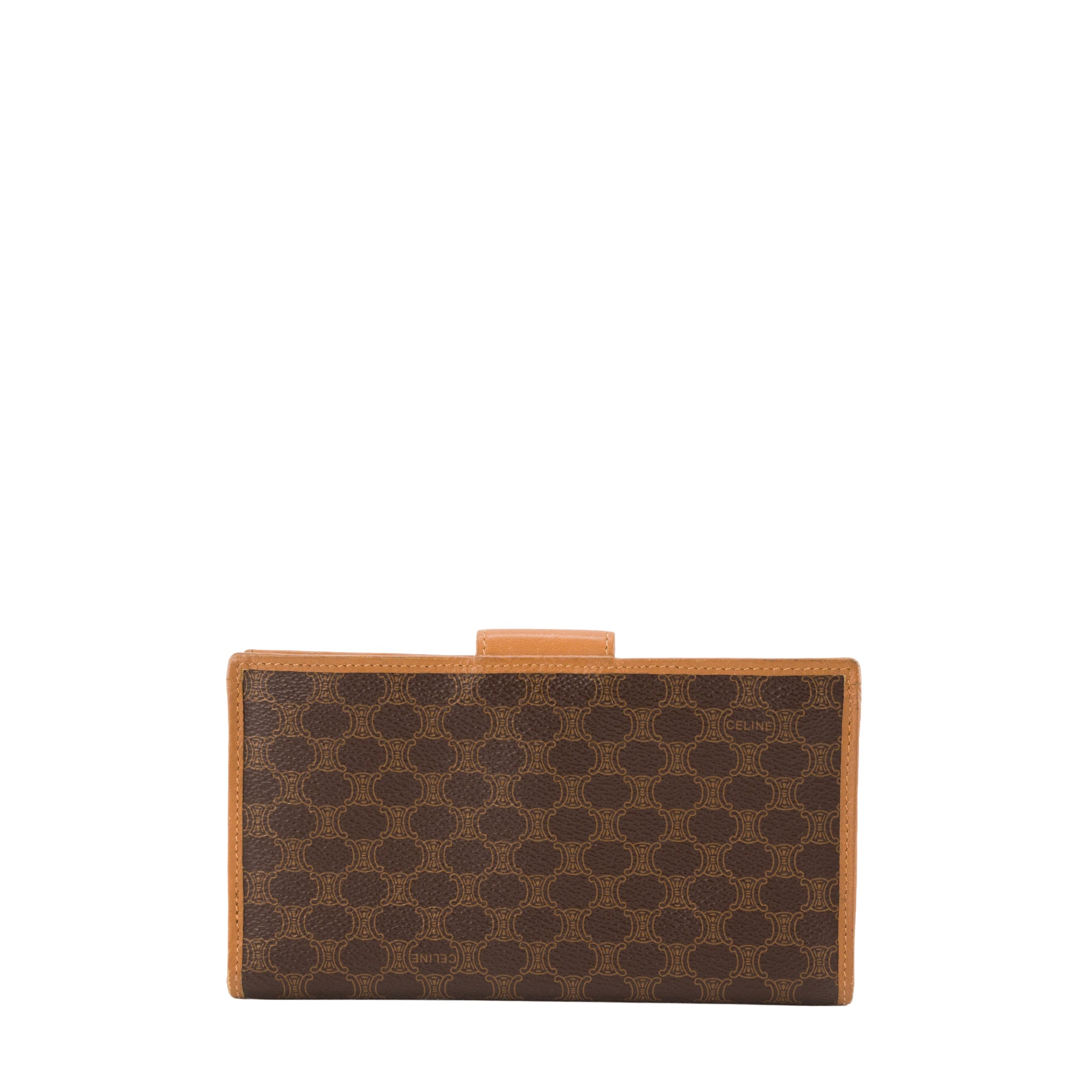 CELINE - Portefeuille Celine en toile enduite macadam vintage