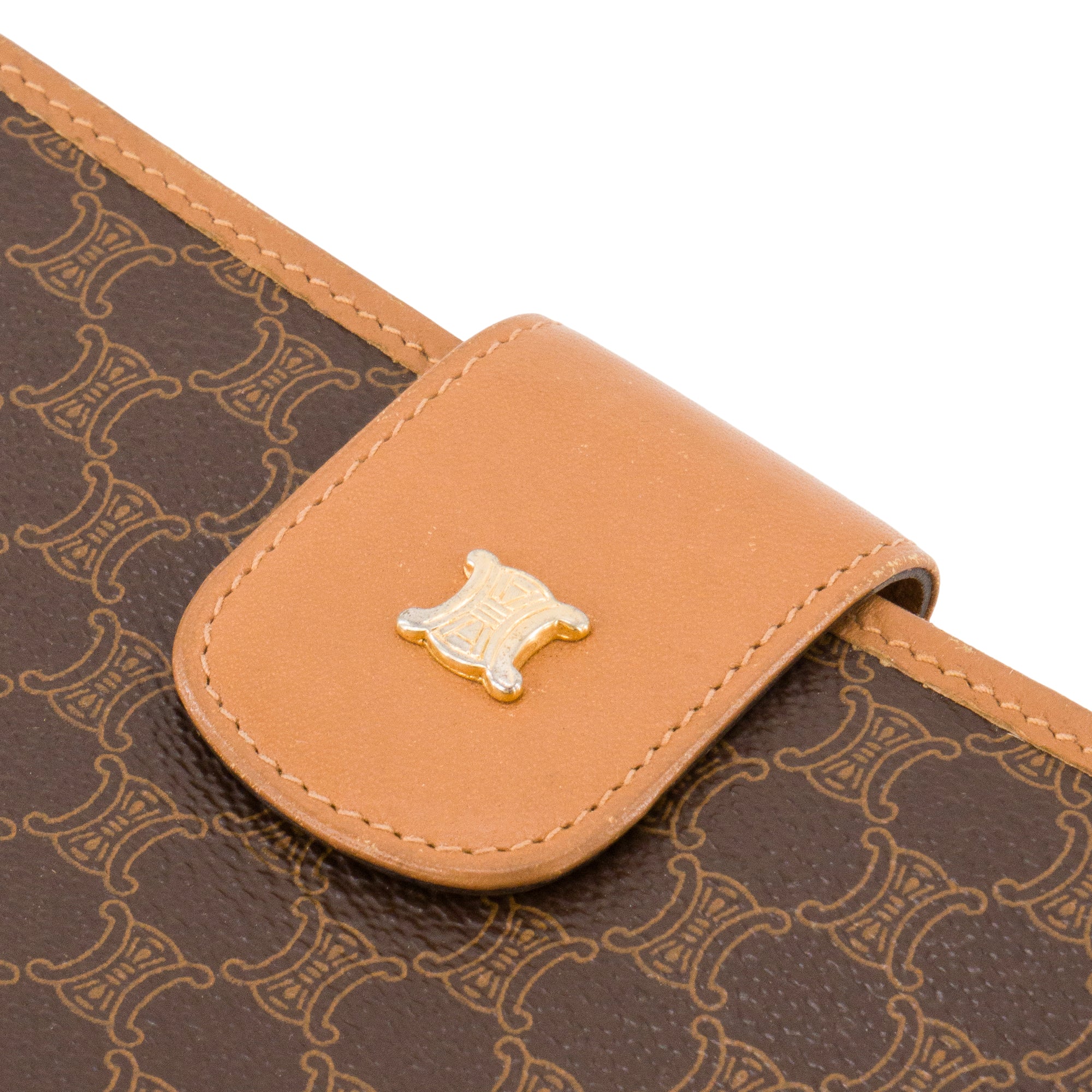 CELINE - Portefeuille Celine en toile enduite macadam vintage