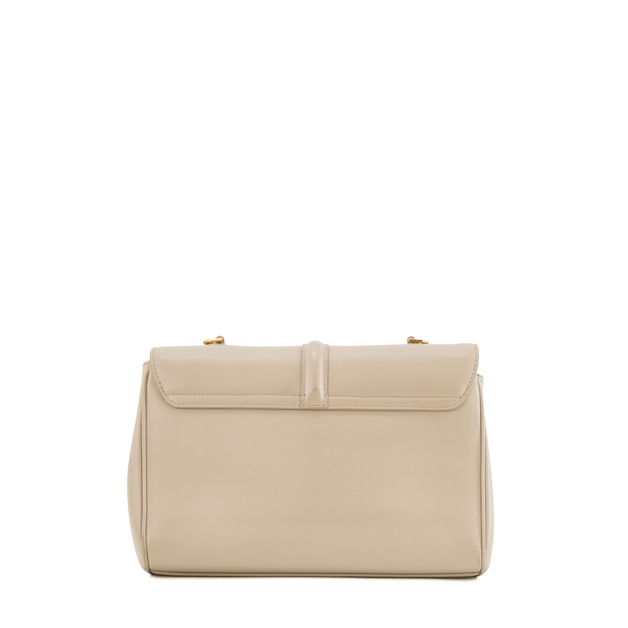 CELINE - Sac à bandoulière 16 Celine en cuir beige