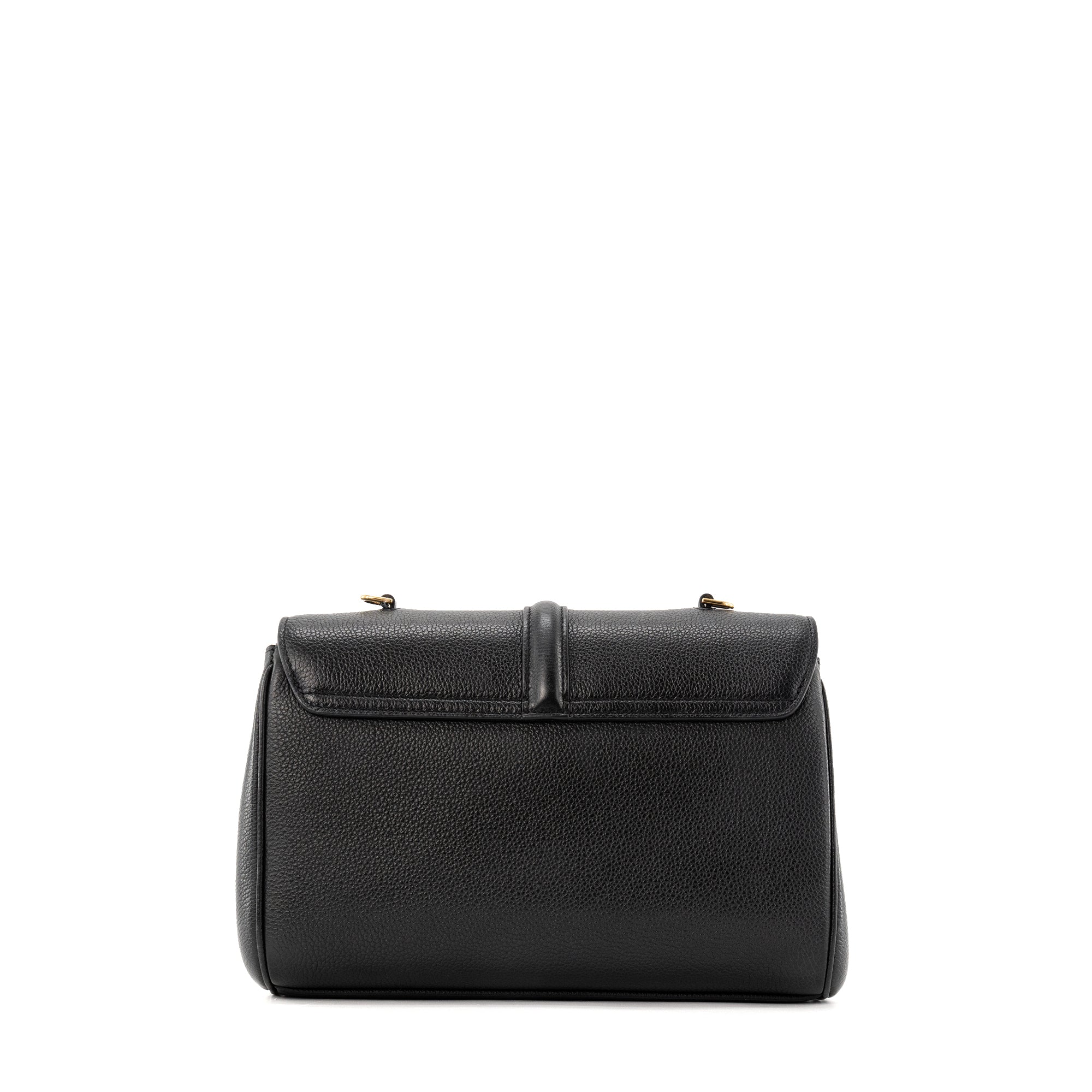 CELINE - Sac à bandoulière 16 Soft Teen Celine en cuir grainé noir