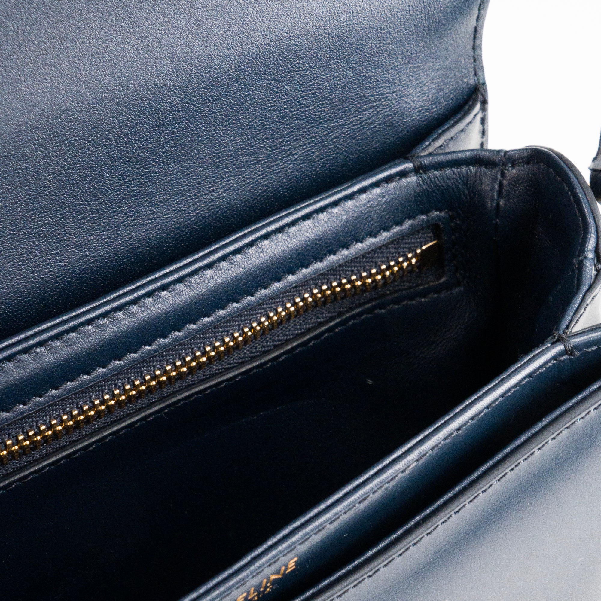 CELINE - Clea smooth leather bag