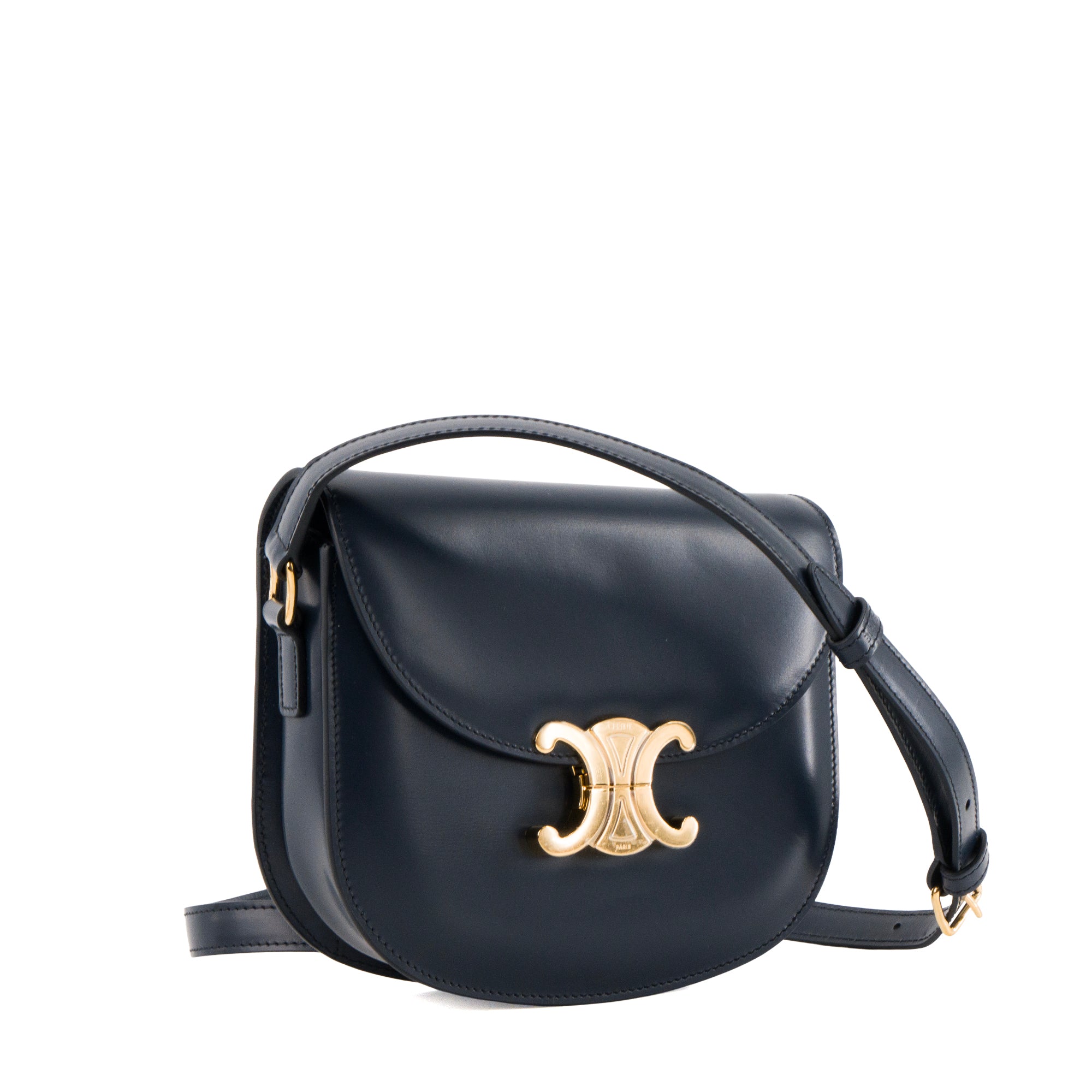 CELINE - Clea smooth leather bag