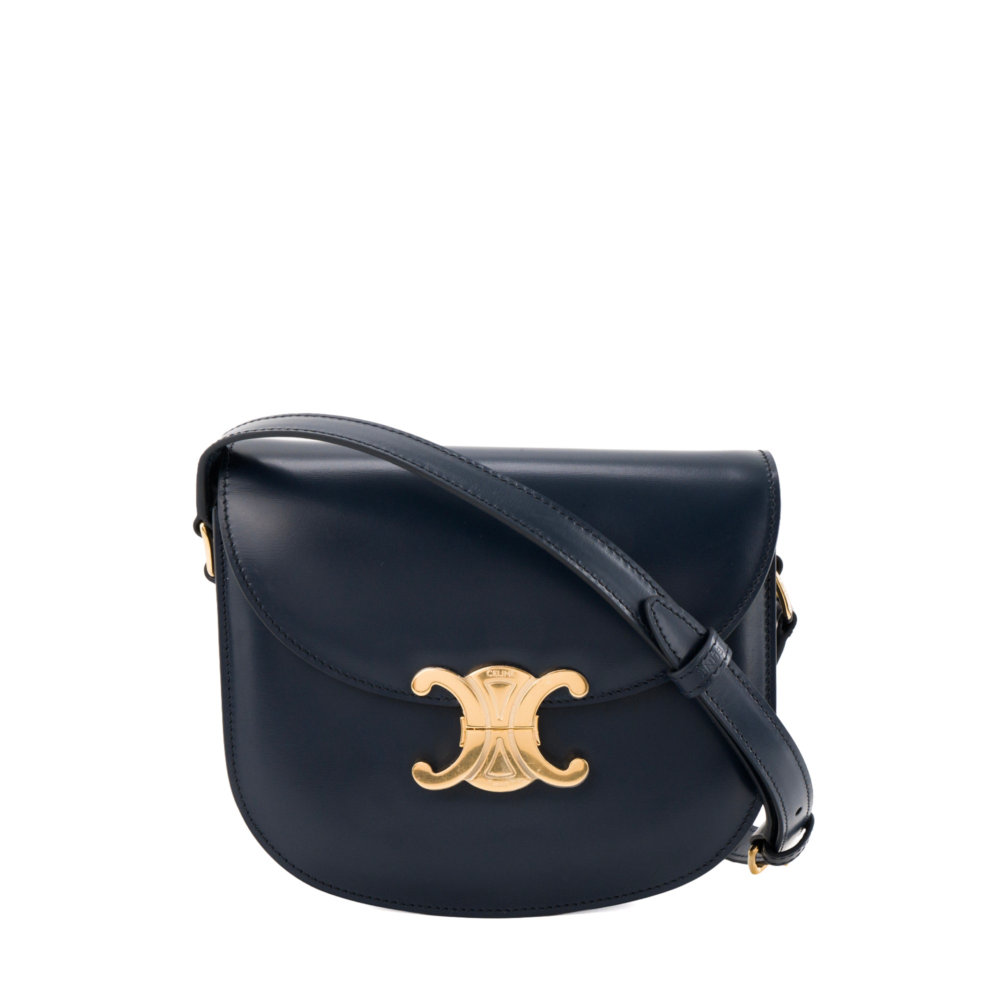 CELINE - Clea smooth leather bag