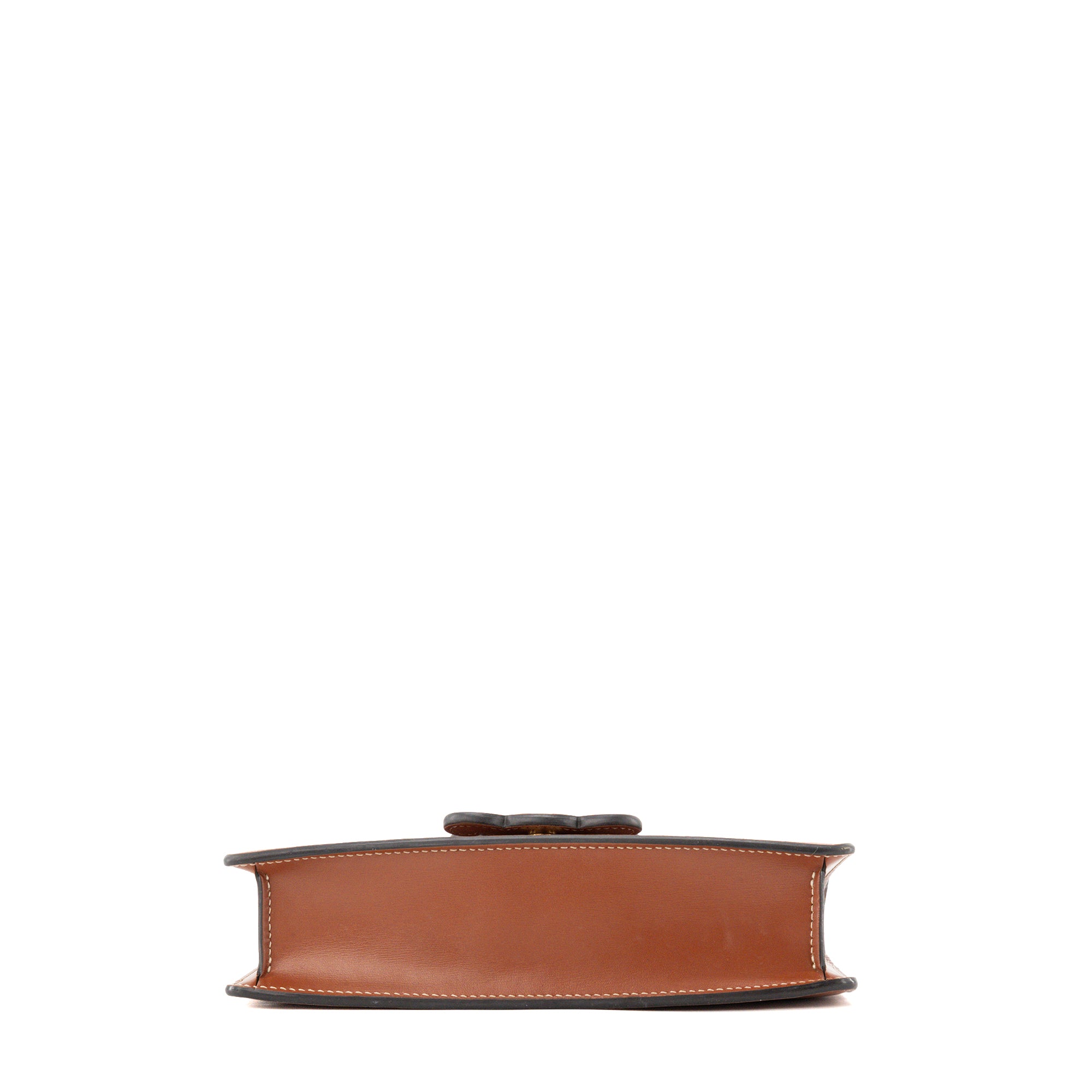 CELINE - Sac à bandoulière Margo Celine en cuir marron