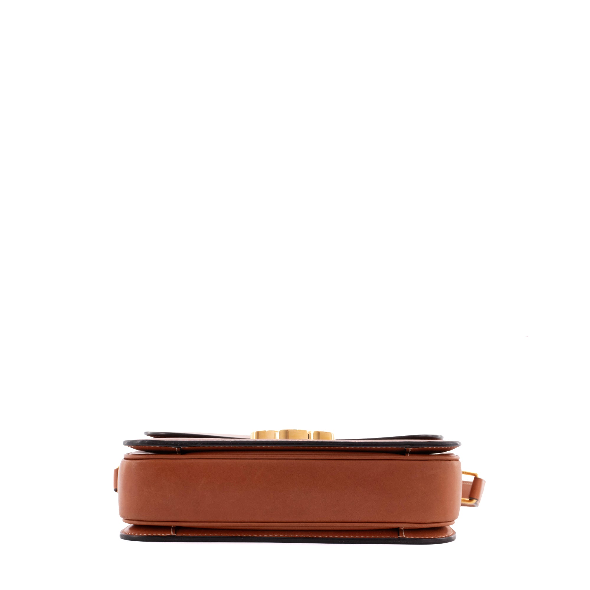 CELINE - Sac à bandoulière Triomphe Celine en cuir tan marron