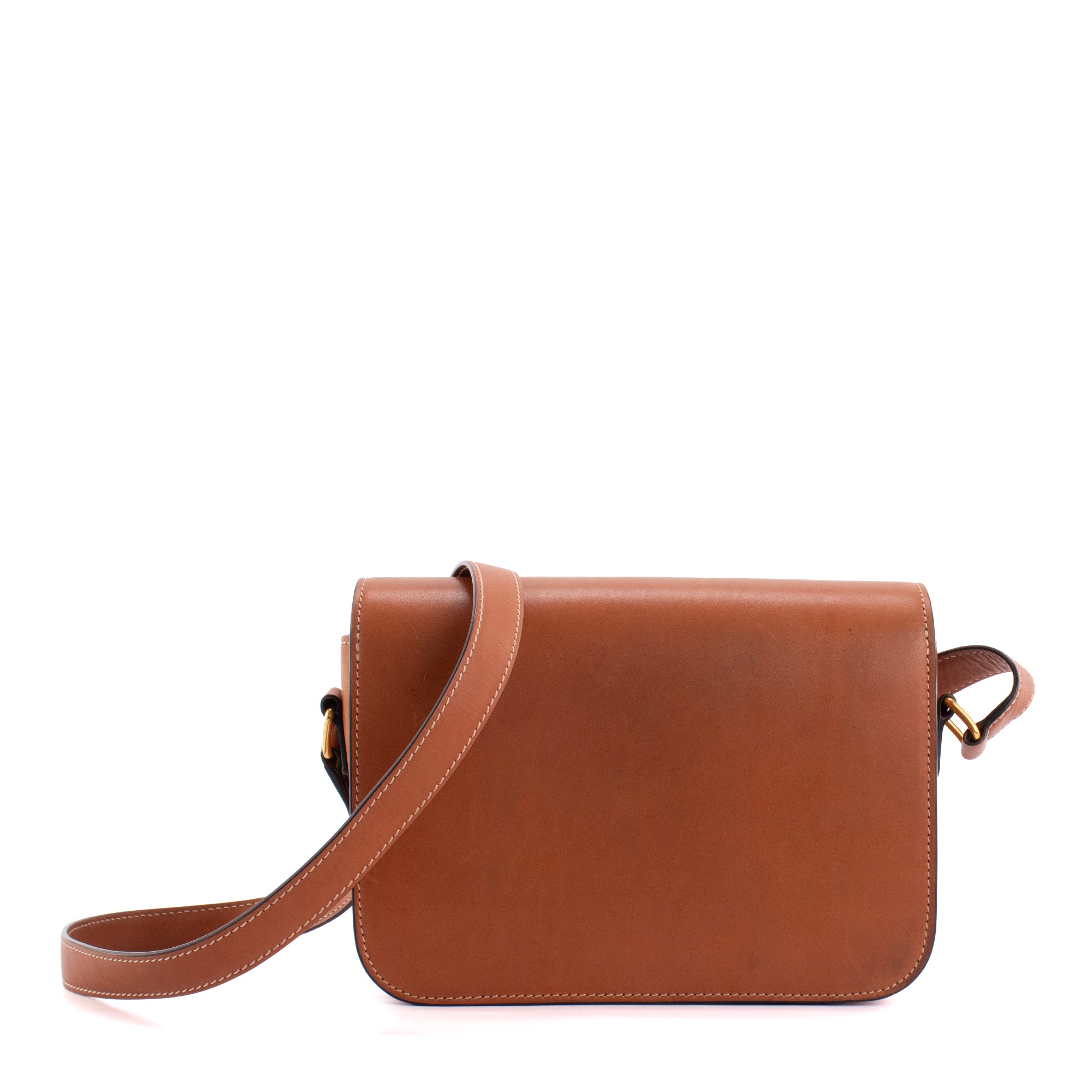 CELINE - Sac à bandoulière Triomphe Celine en cuir tan marron