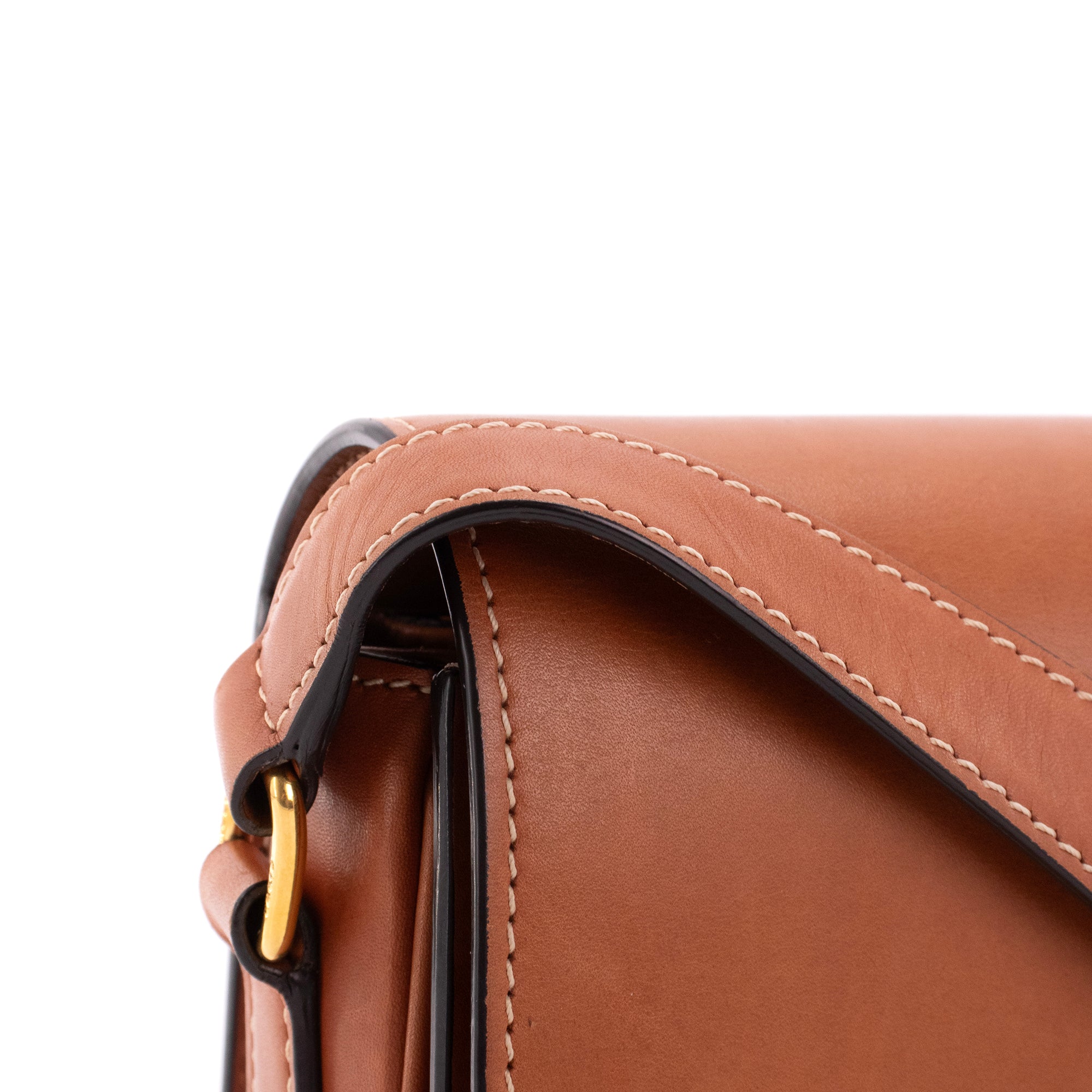 CELINE - Sac à bandoulière Triomphe Celine en cuir tan marron