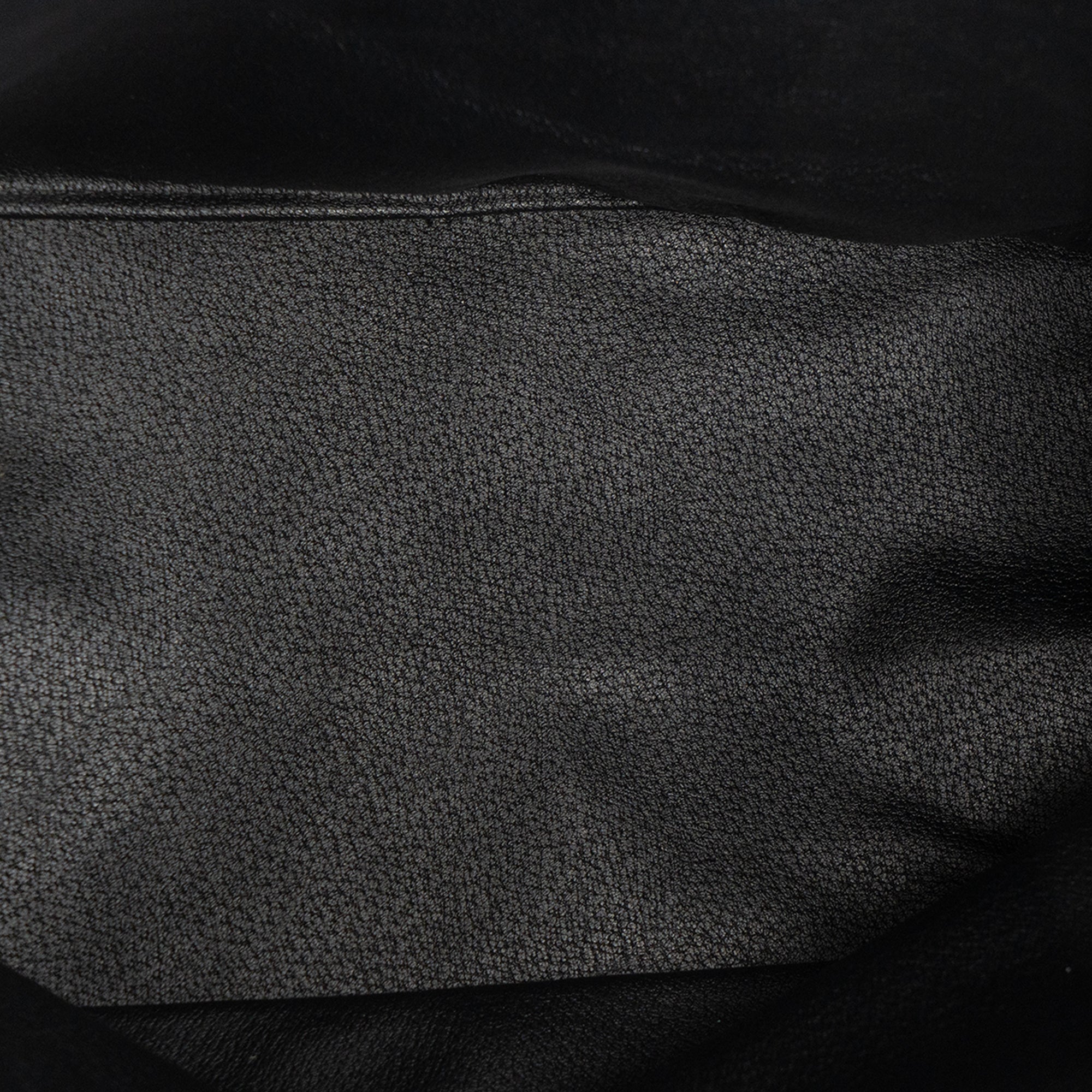 CELINE - Sac à épaule Celine en toile enduite Macadam noir