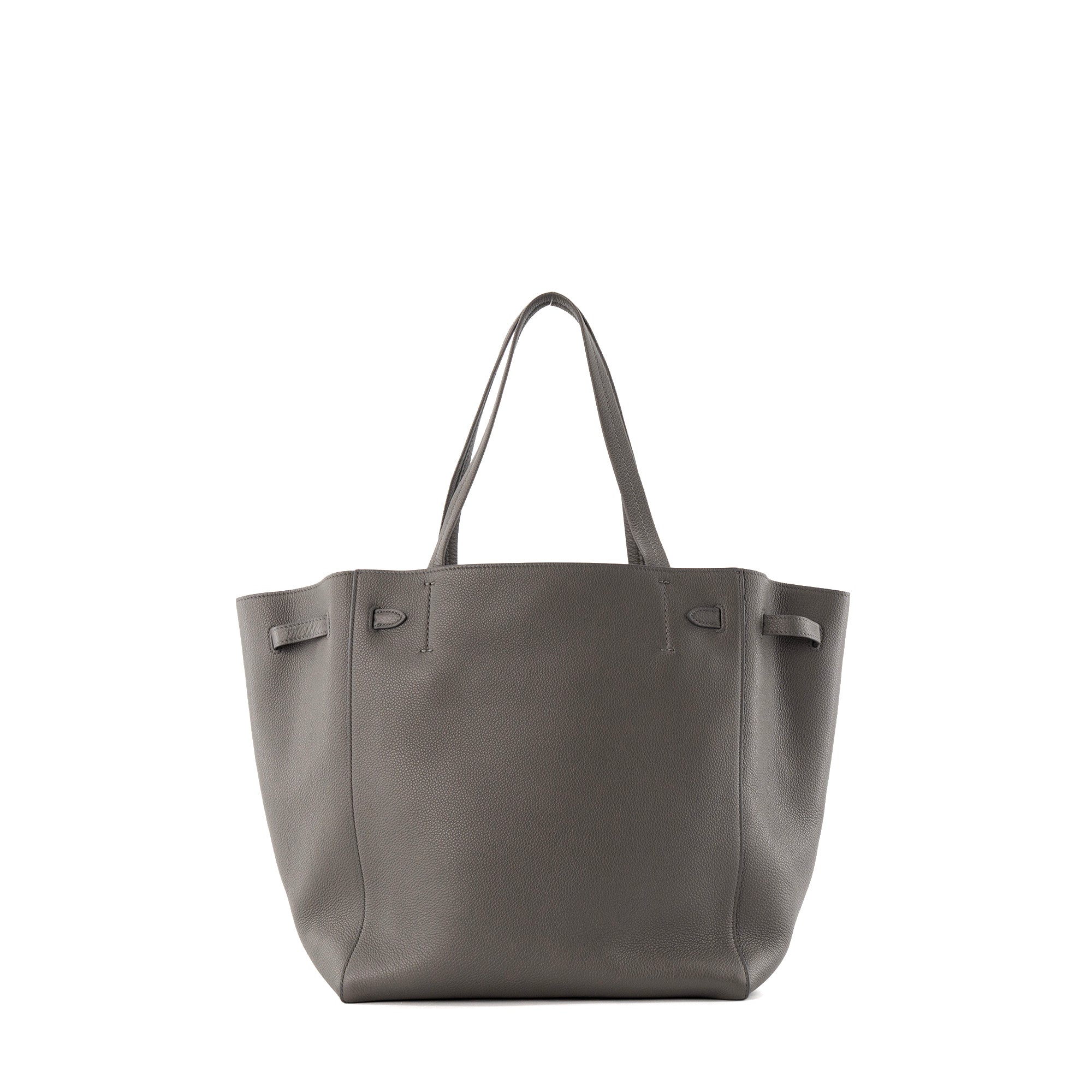 CELINE - Sac à épaule Phantom Celine en cuir grainé gris