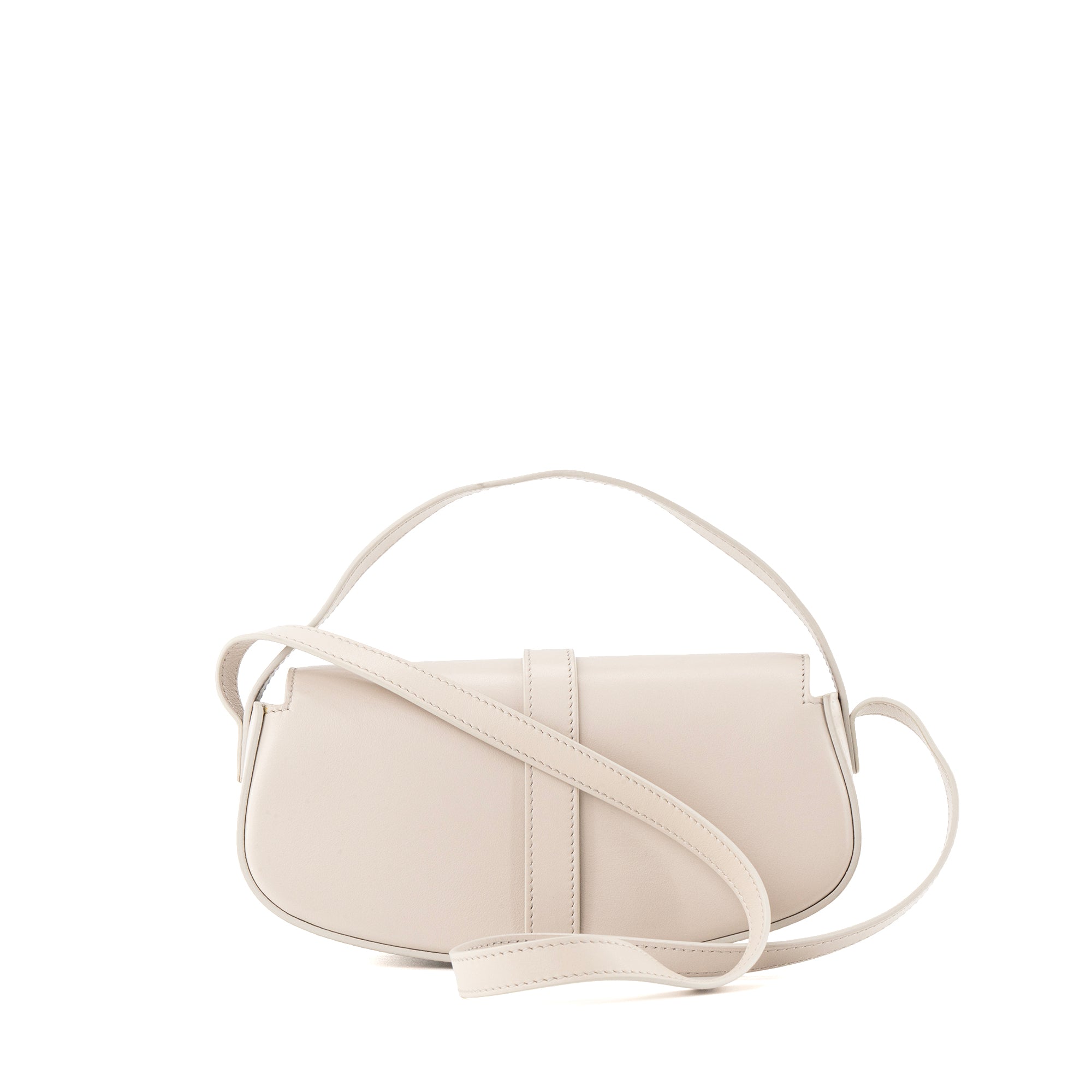 CELINE - Sac à épaule Tabou Celine en cuir lisse beige