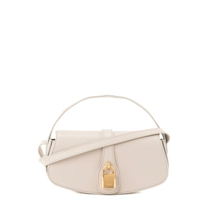 CELINE - Sac à épaule Tabou Celine en cuir lisse beige